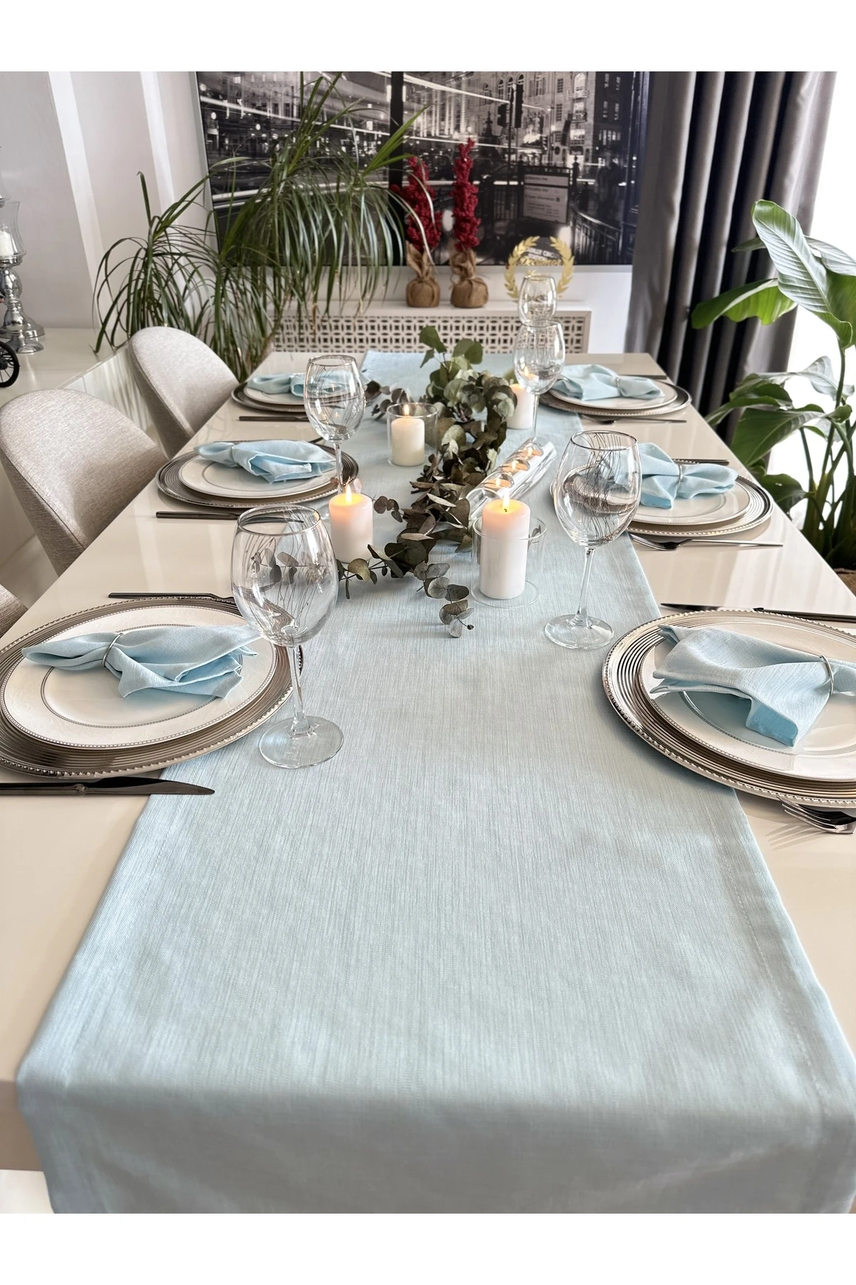 Keten Dokulu Uzun Runner - 4