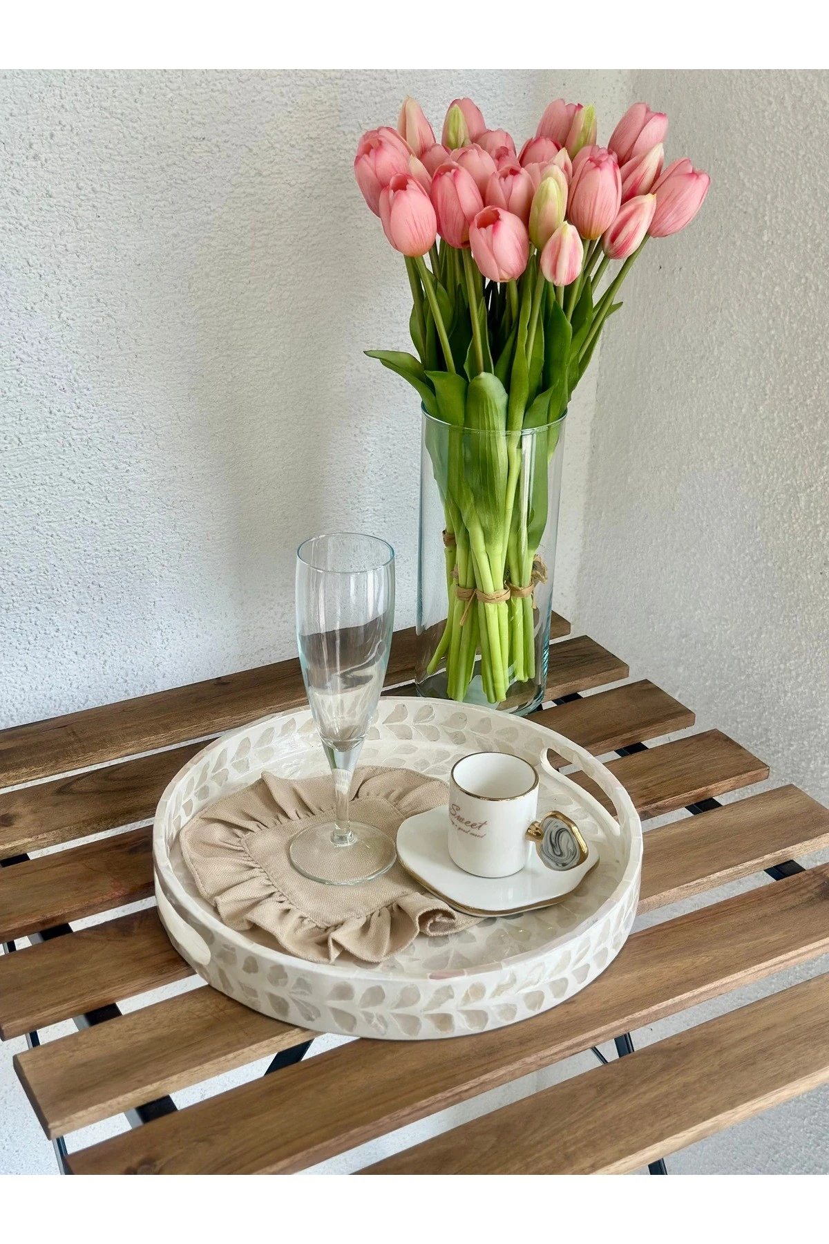 6’lı Fırfırlı Kokteyl Sunum Peçetesi