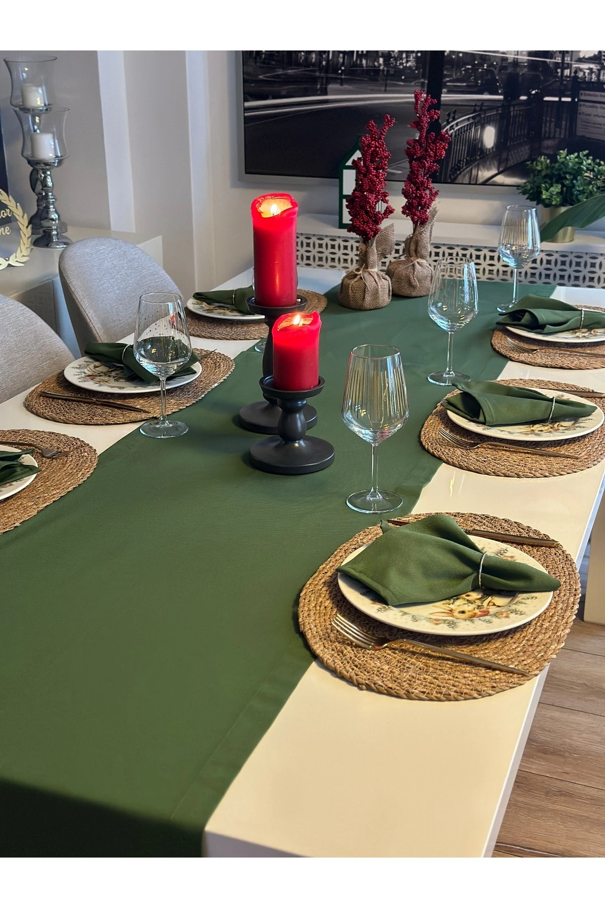 Pamuklu Leke Tutmaz Uzun Runner