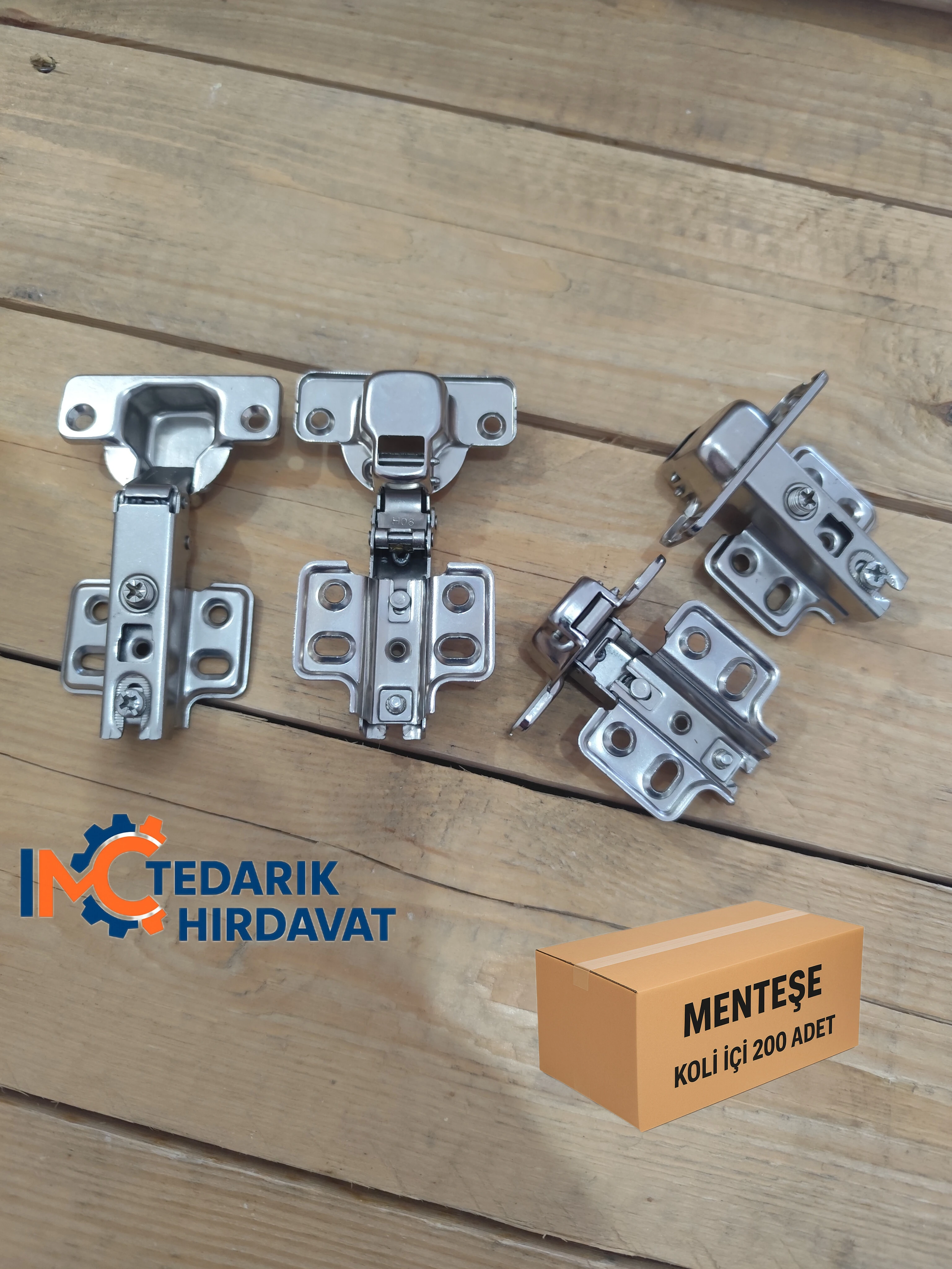 Frensiz düz dolap menteşesi