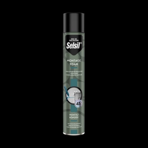 SELSİL PU MONTAJ KÖPÜĞÜ- 600GR MANUEL