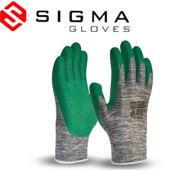 Sigma 412 kauçuk iş eldiveni ( 1 koli 120 cift ) 