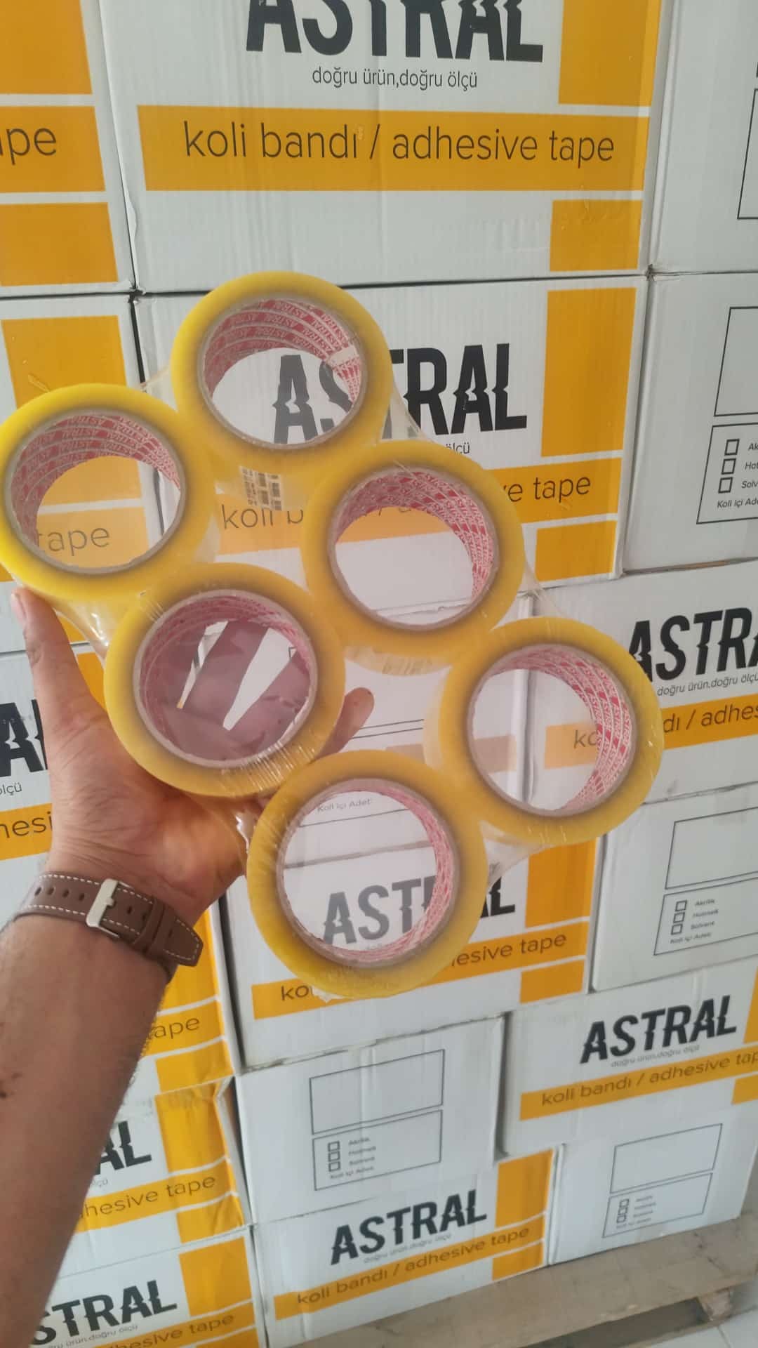 45MM X 100M AKRİLİK KOLİ BANDI