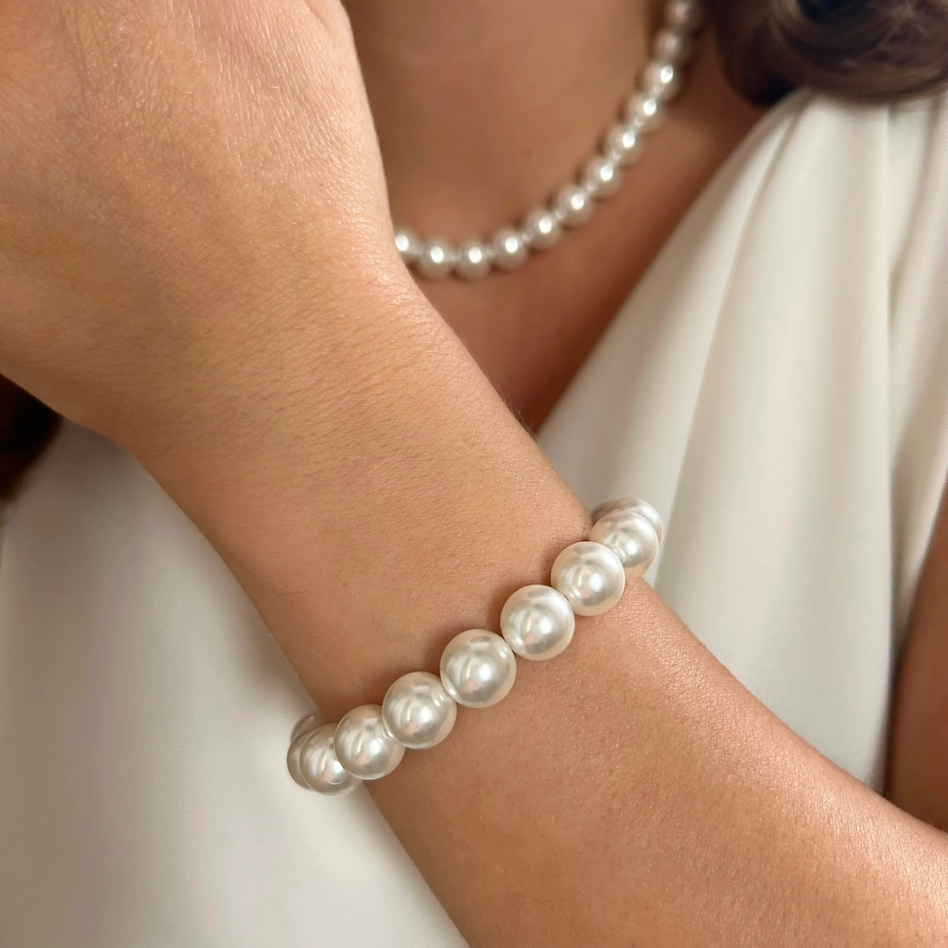 Mayorka İnci Bileklik (10 mm)