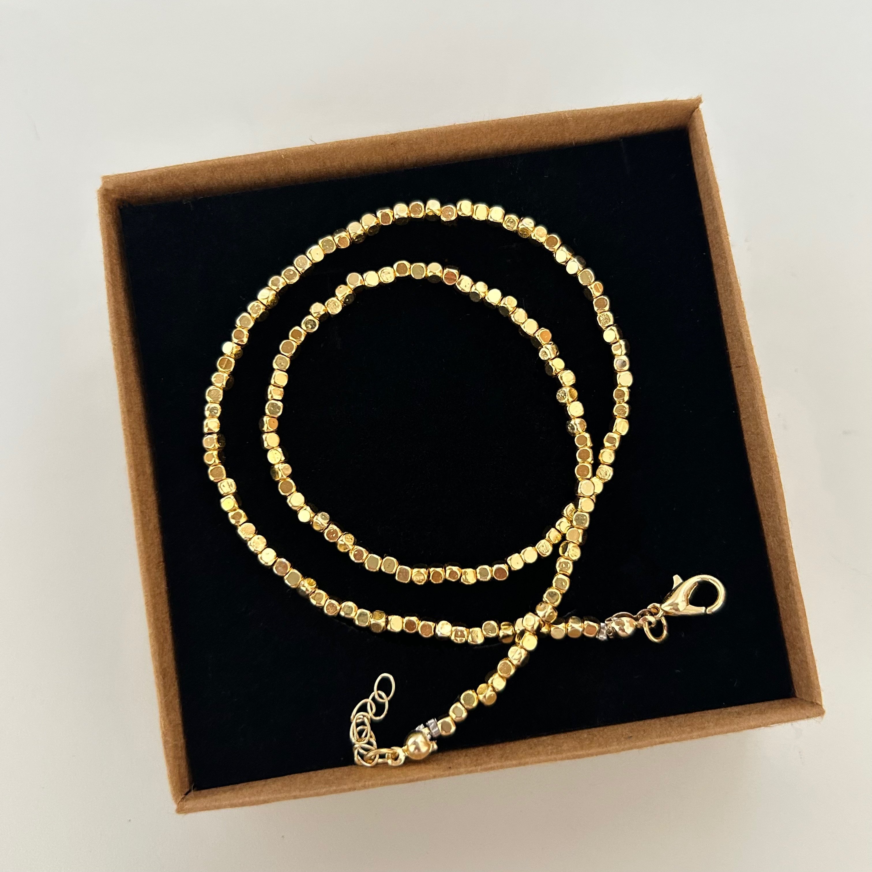 Gold Küp Kolye 