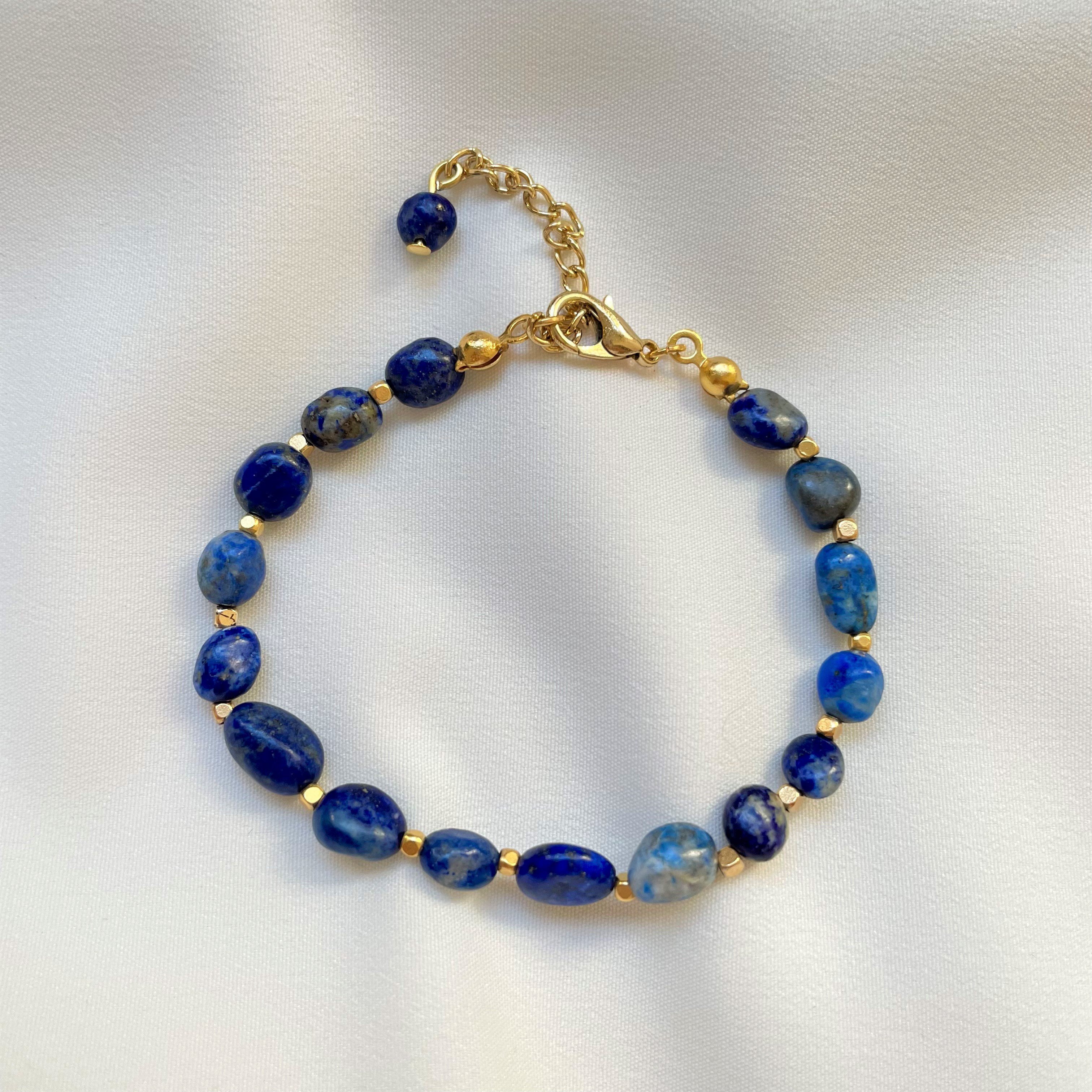 Lapis Lazuli Taşlı Bileklik