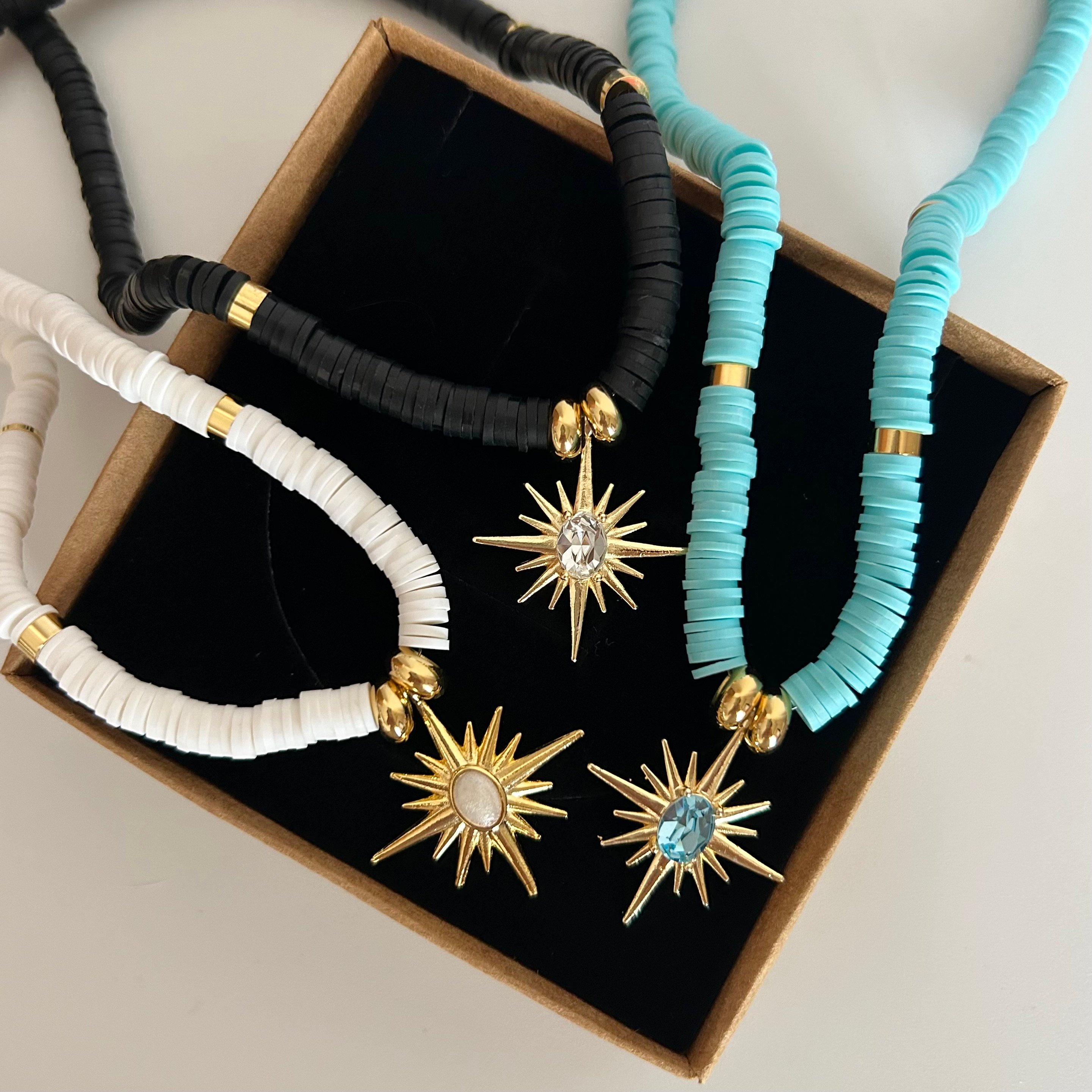 Kutup Yıldızı Fimo Kolye 