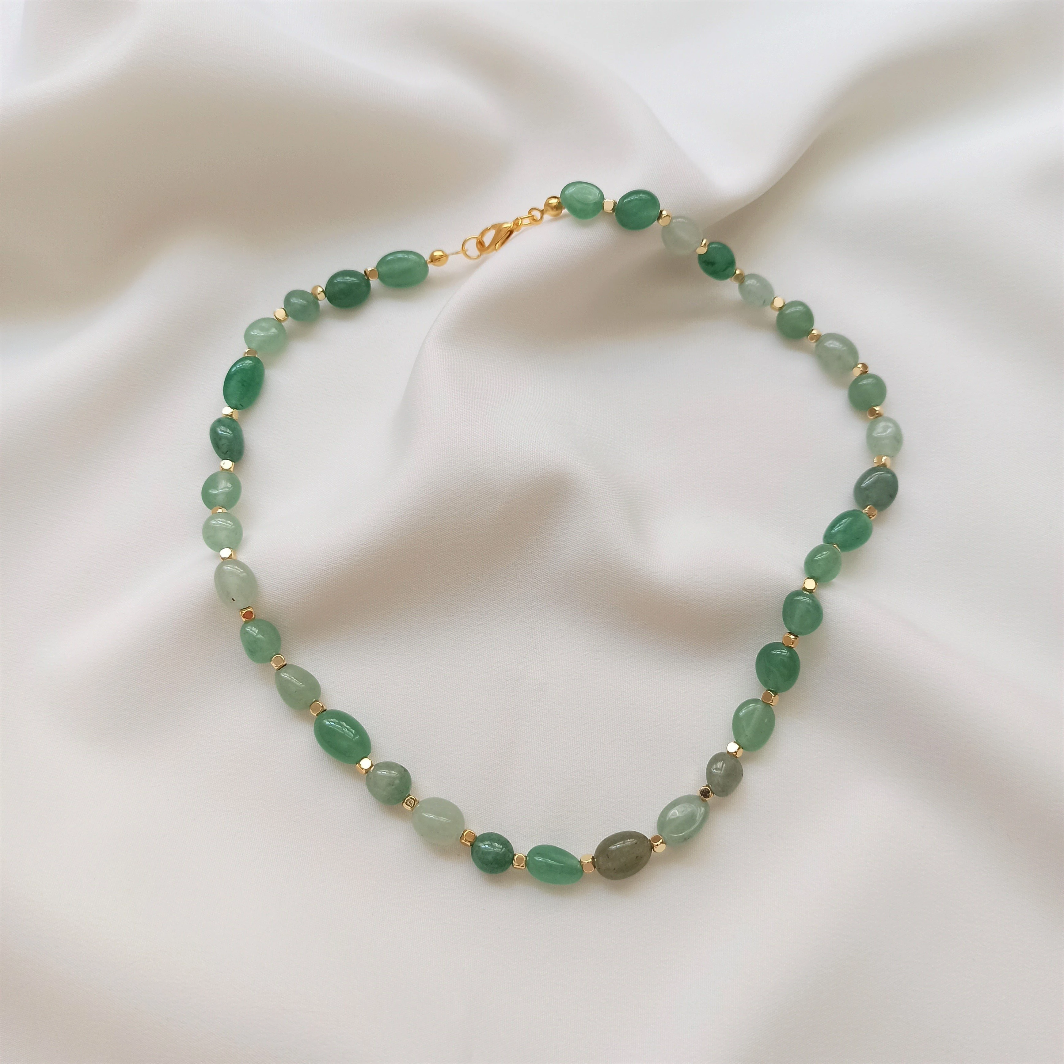 Aventurin Taşlı Kolye