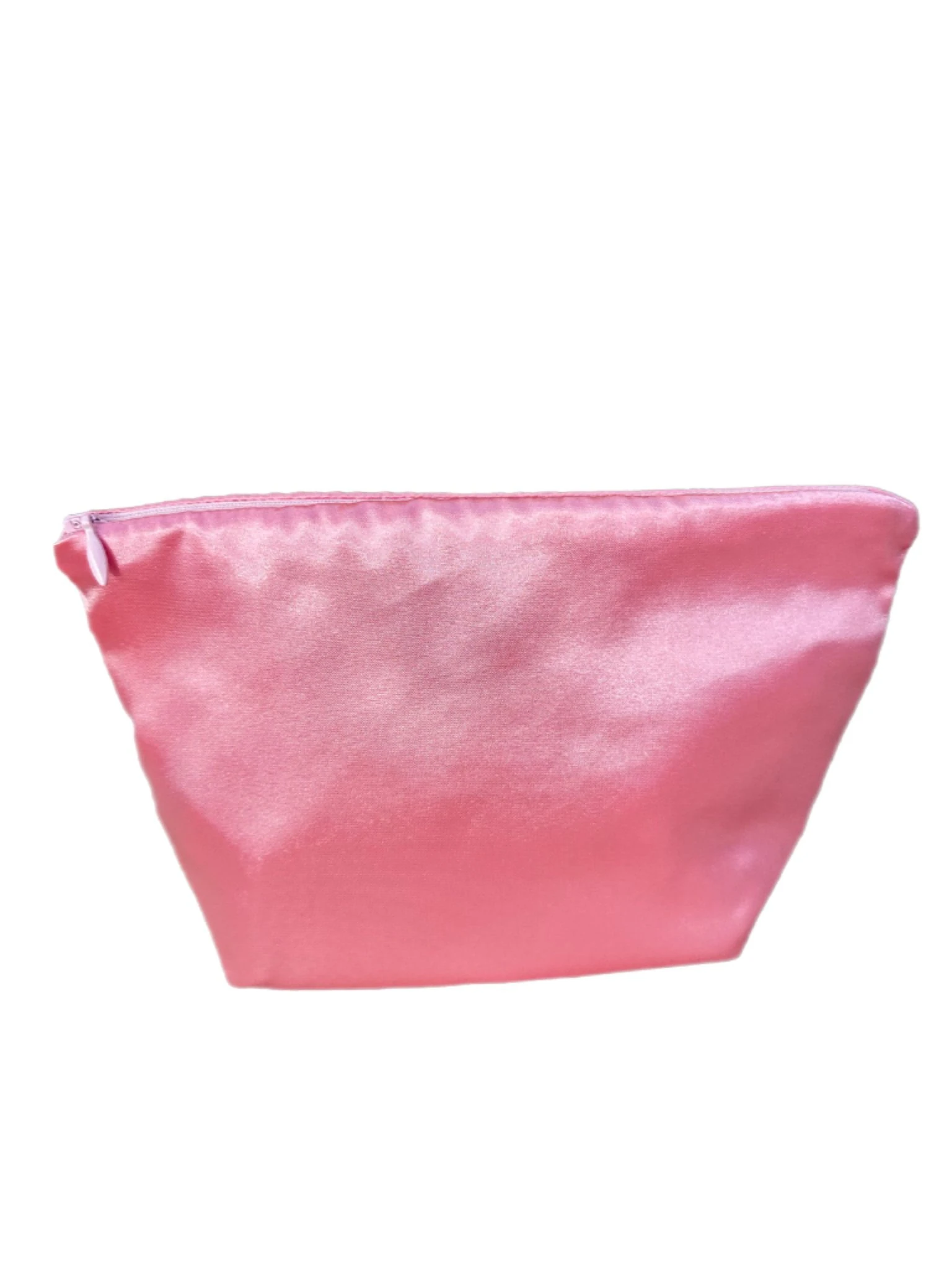 BEBEK PEMBE SATEN MAKYAJ ÇANTASI