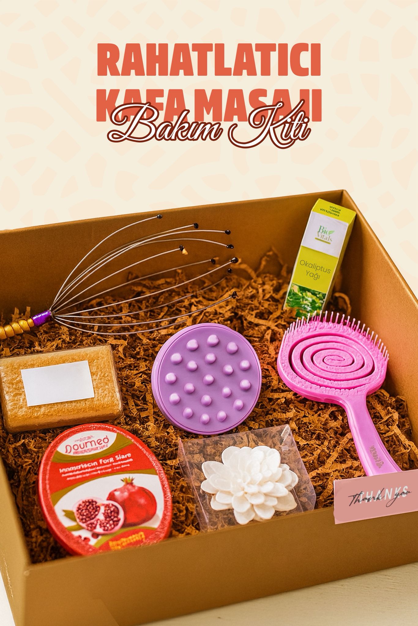 RAHATLATICI KAFA MASAJI BAKIM KİTİ