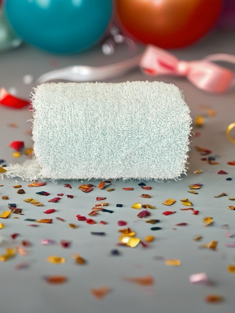 SU YEŞİLİ EL VE YÜZ HAVLUSU