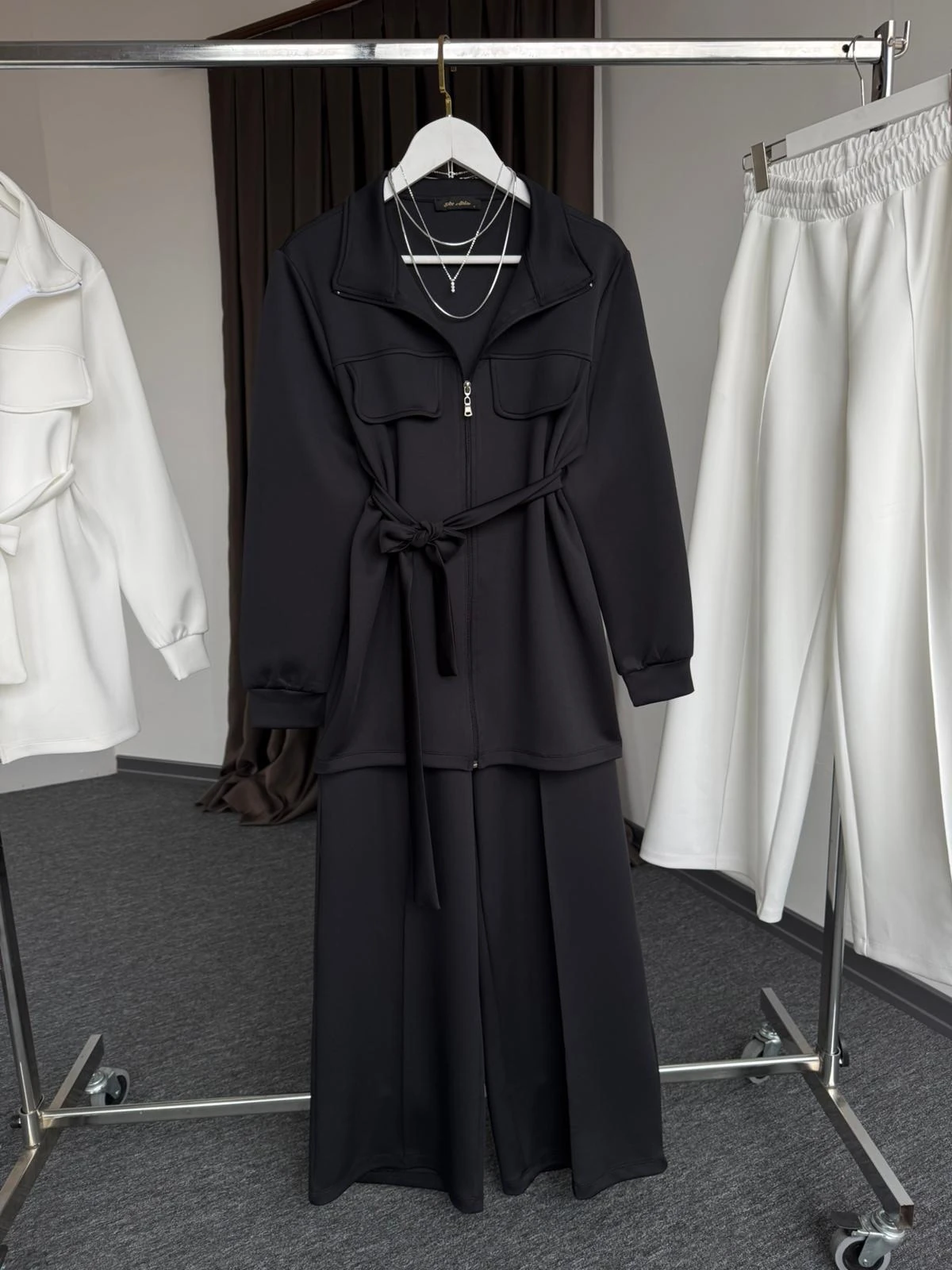 Lena scuba takım Siyah