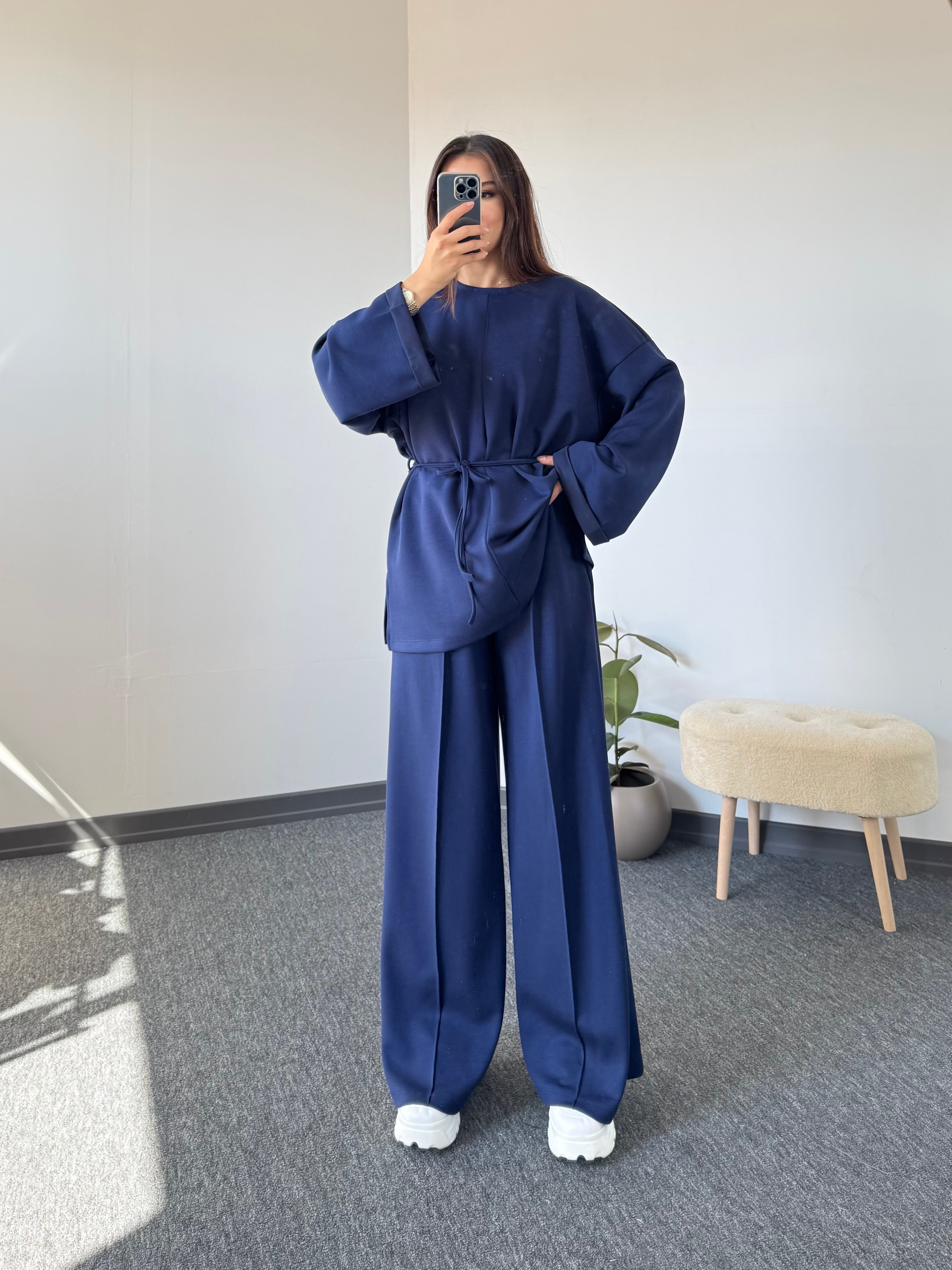 Oysho takım model 47 Lacivert