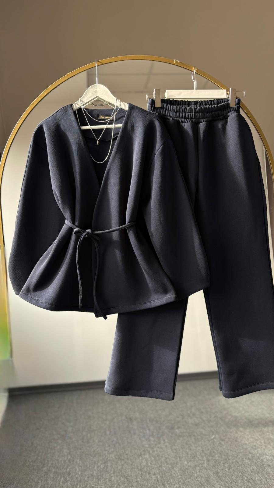 Layla 3 iplik takım Antrasit