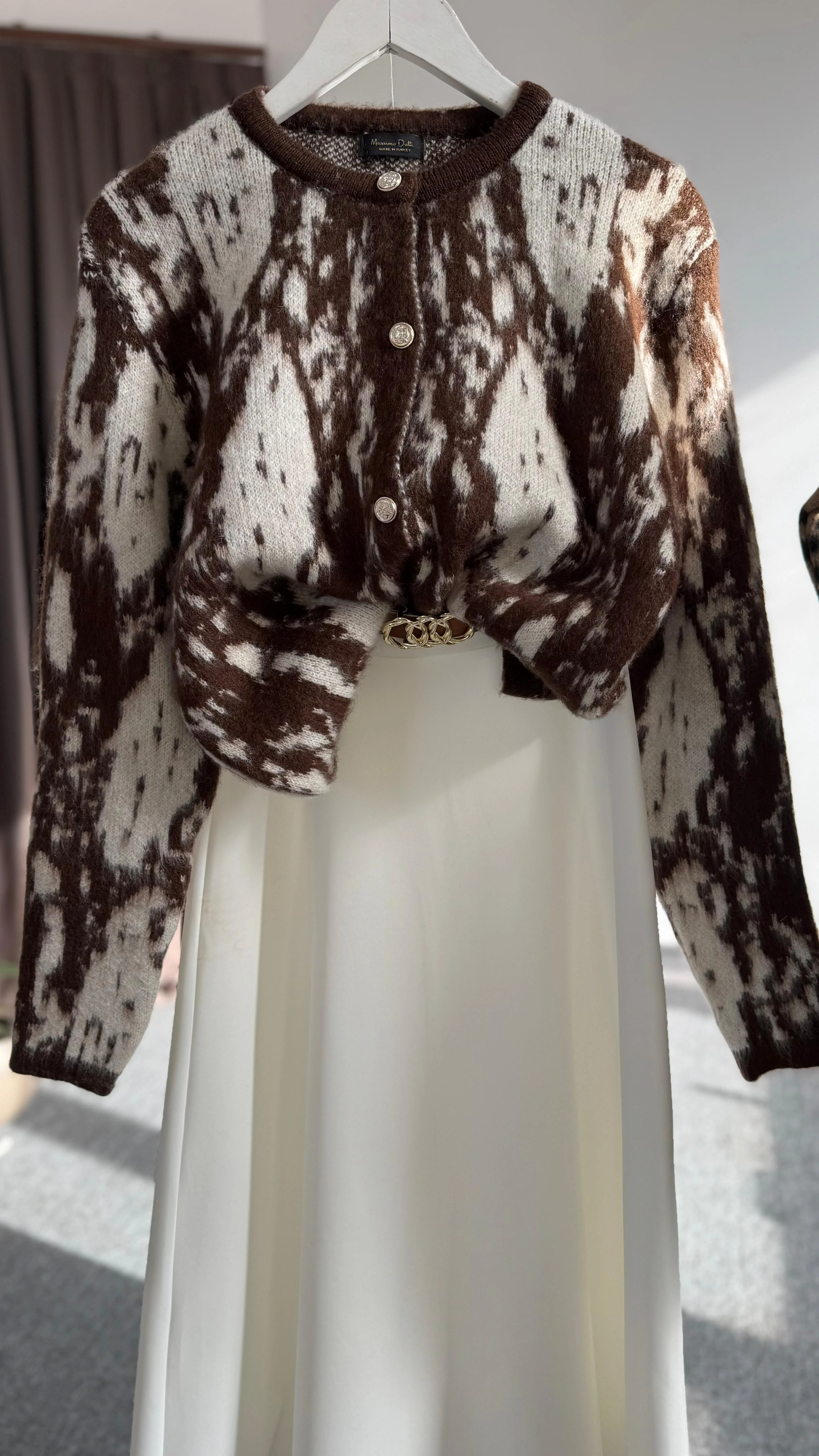 yeni batik kahverengi hırka