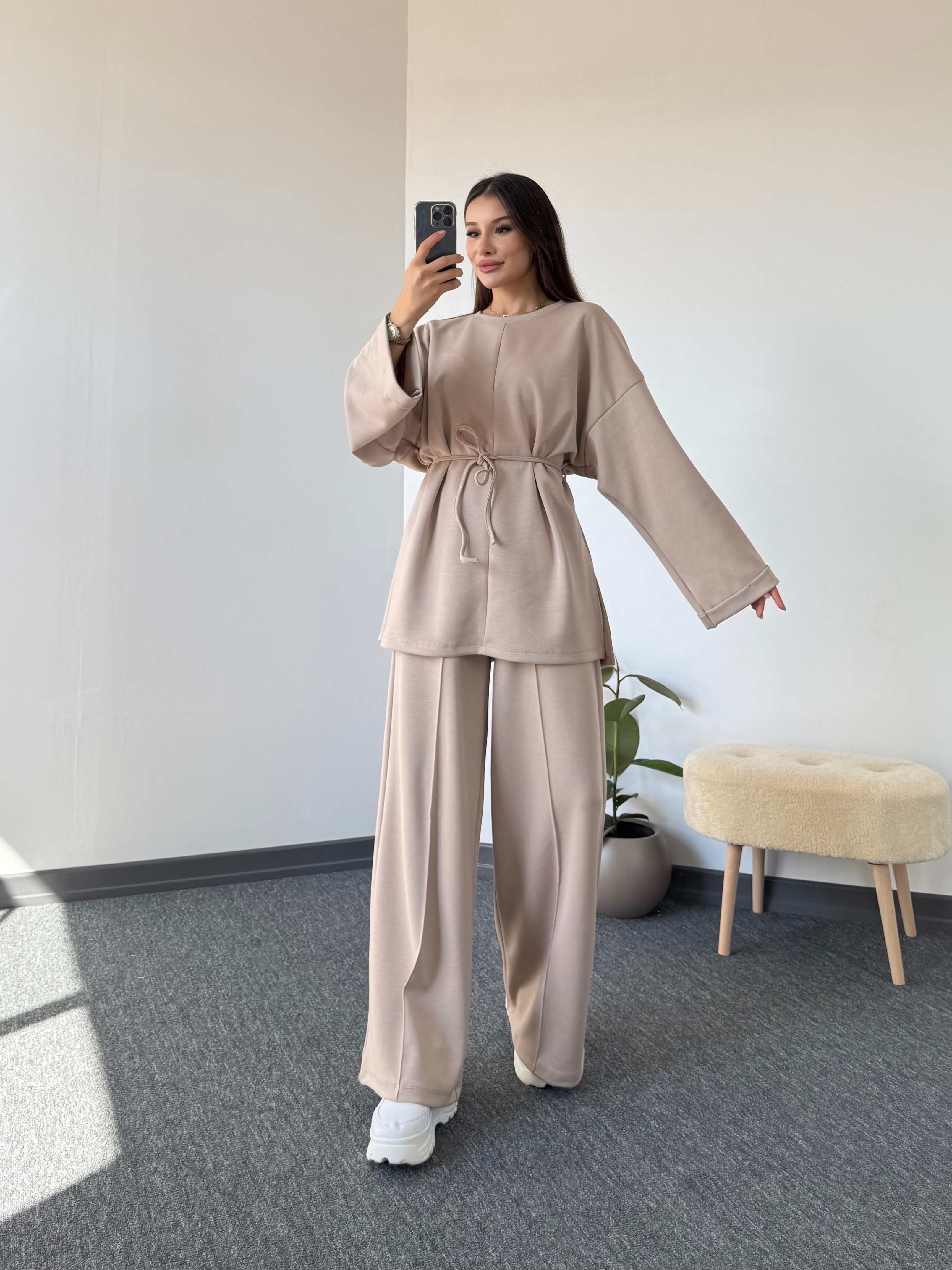 Oysho takım model 47 Bej 