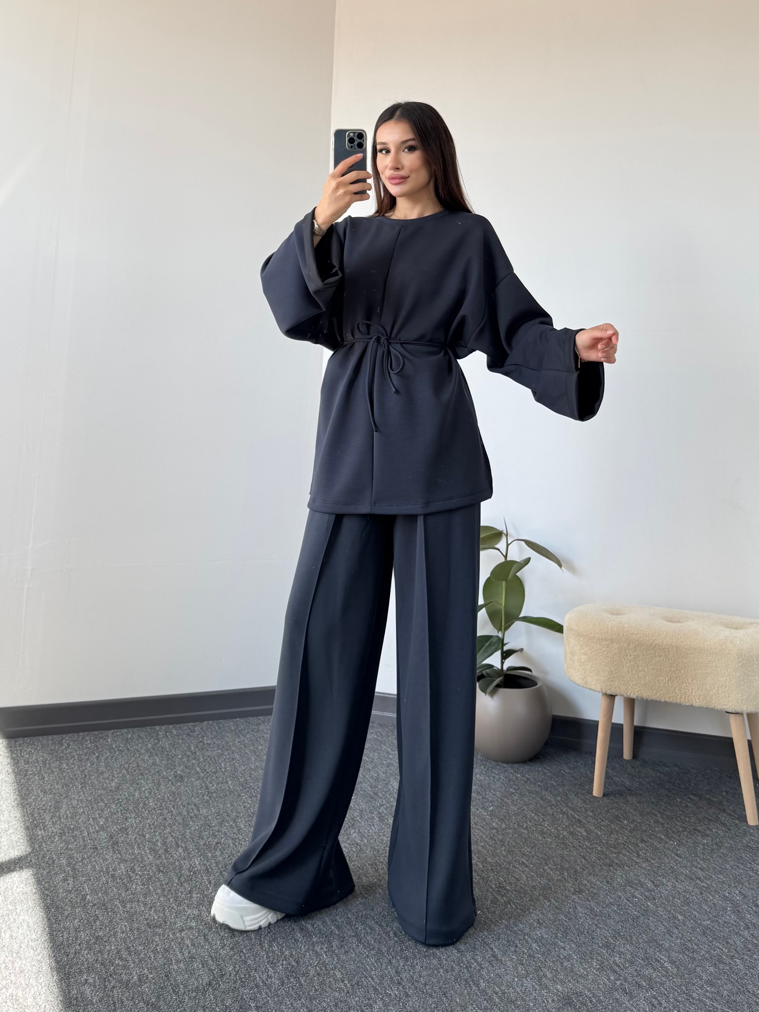 Oysho takım model 47 Antrasit