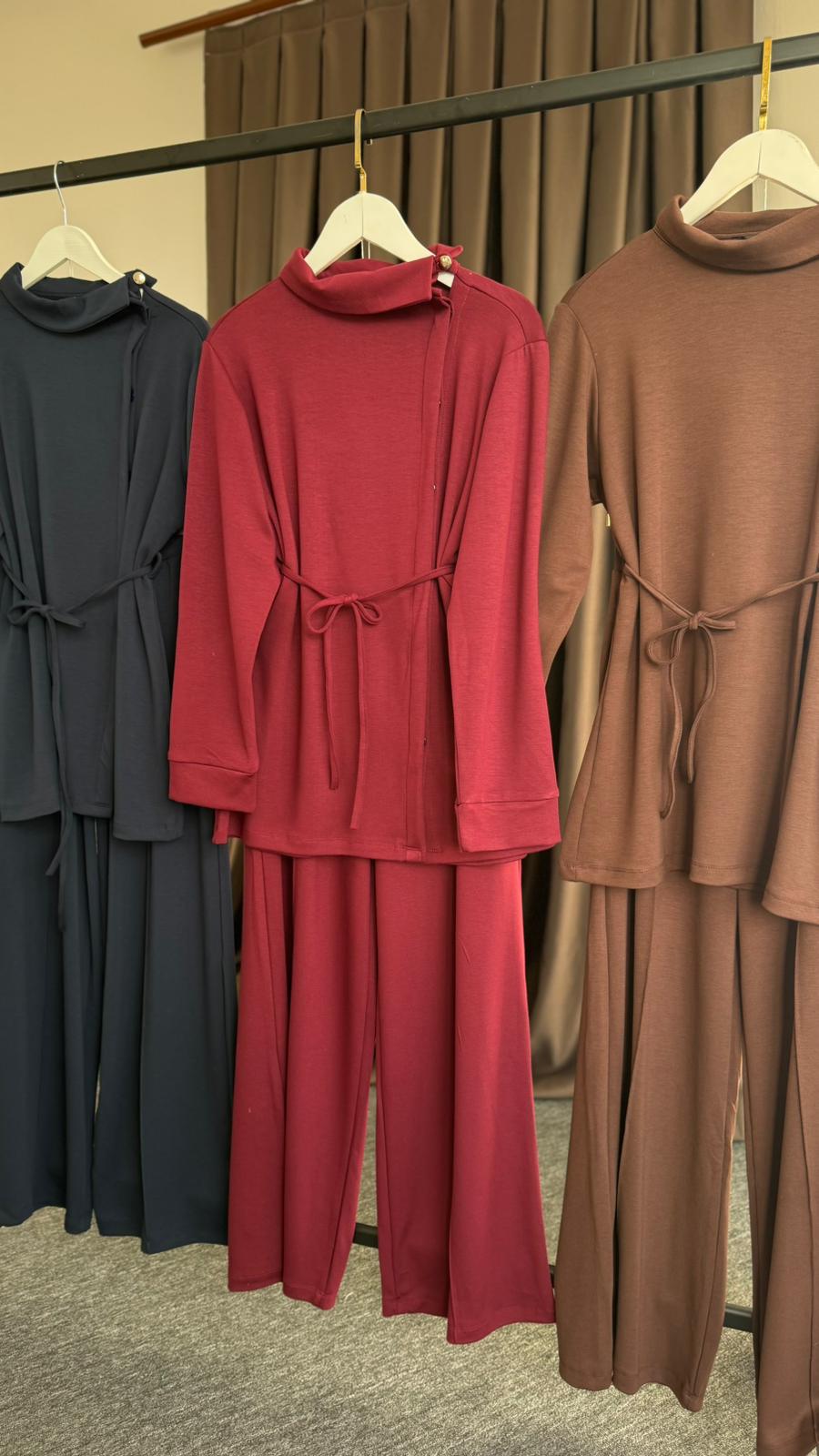 Laura oysh takım BORDO