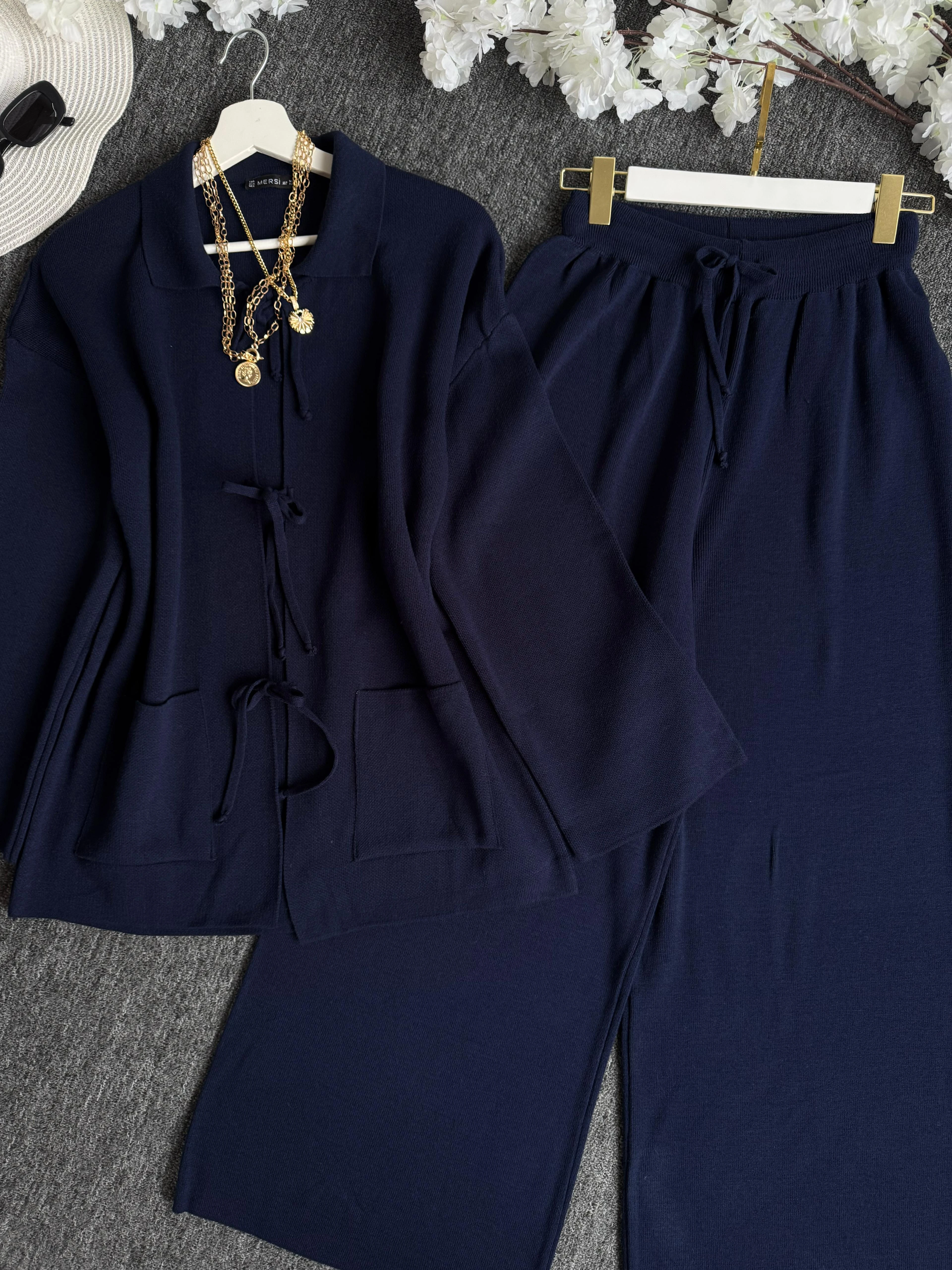 Deniz triko takım standart Lacivert