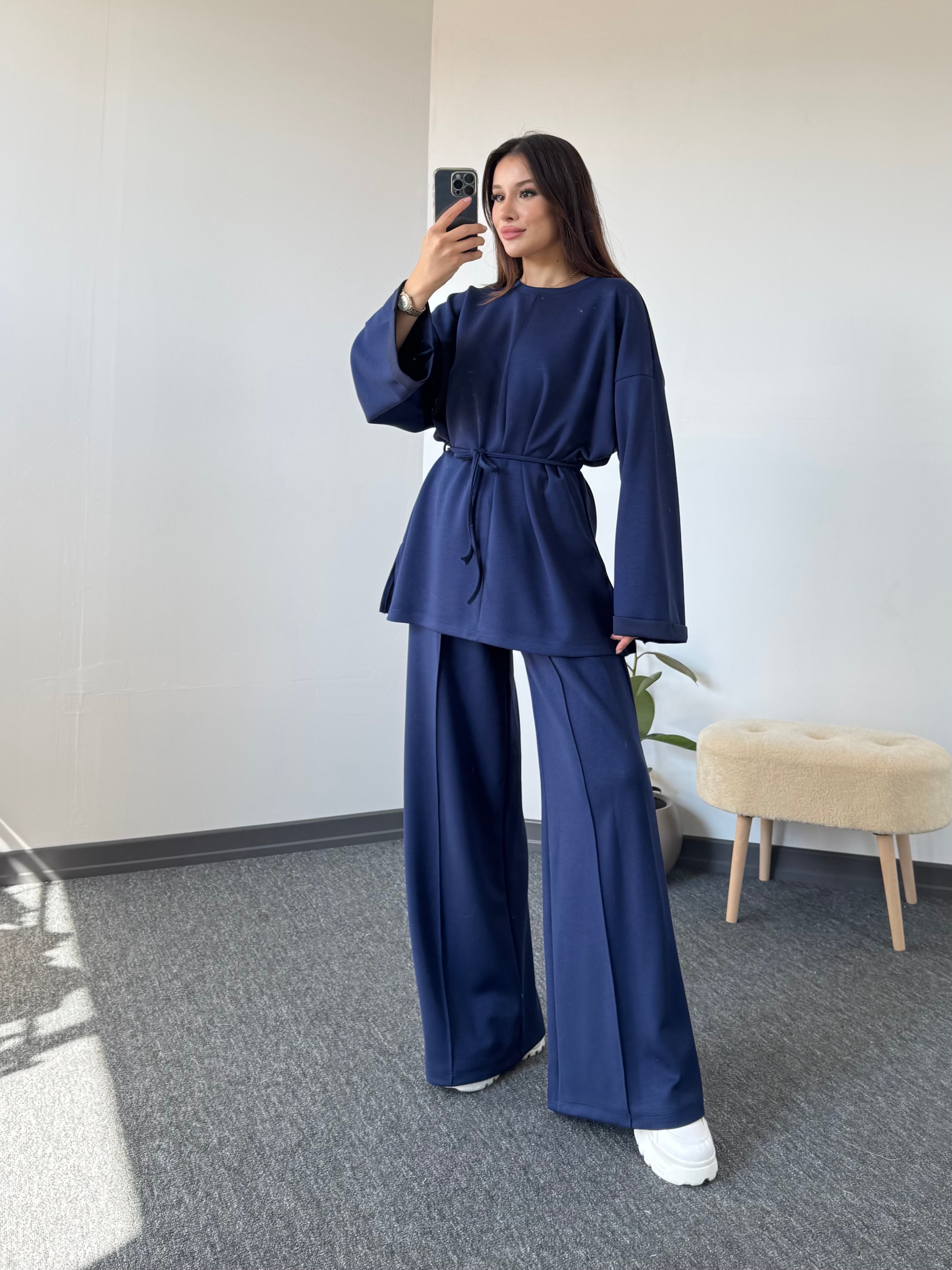 Oysho takım model 47 Lacivert