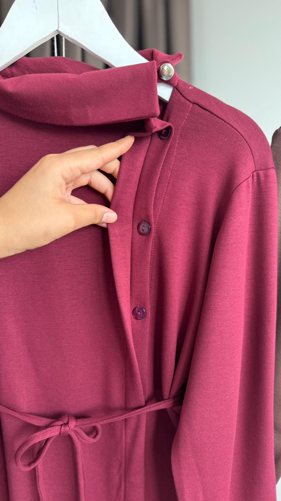 Laura oysh takım BORDO