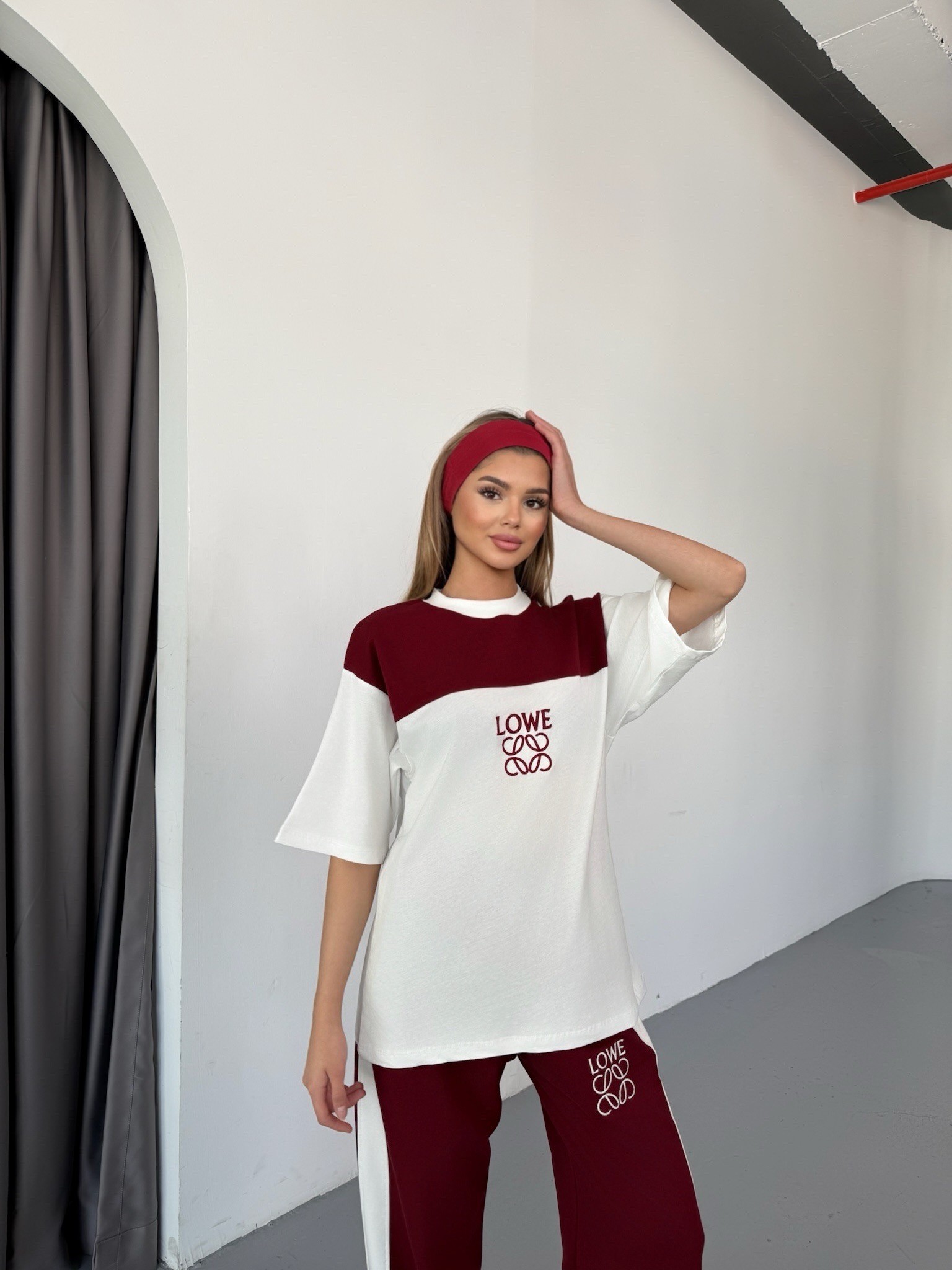 LOWE Nakışlı Tshirt Takım 