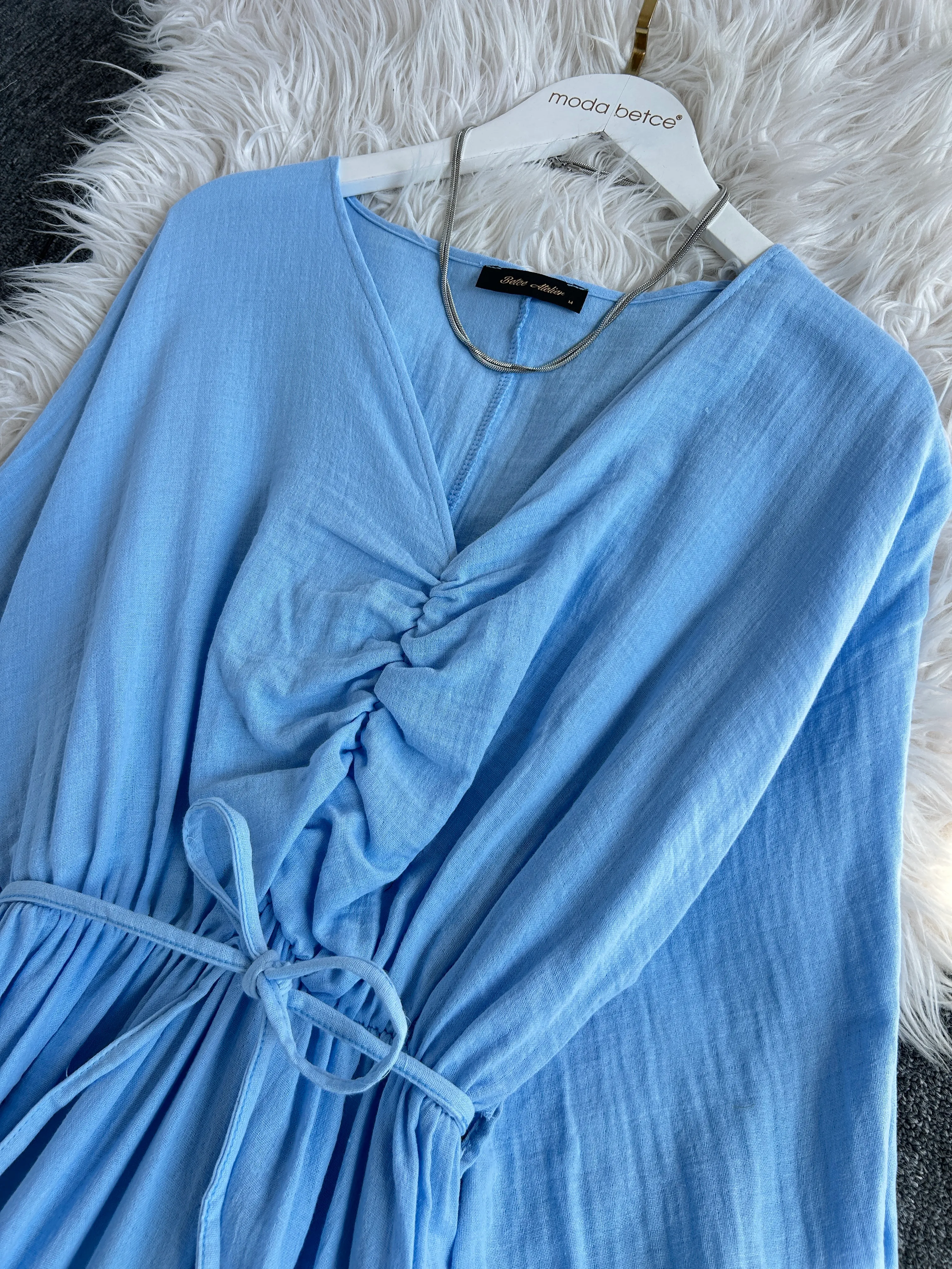 Begonia tamboy müslin elbise Bebemavisi