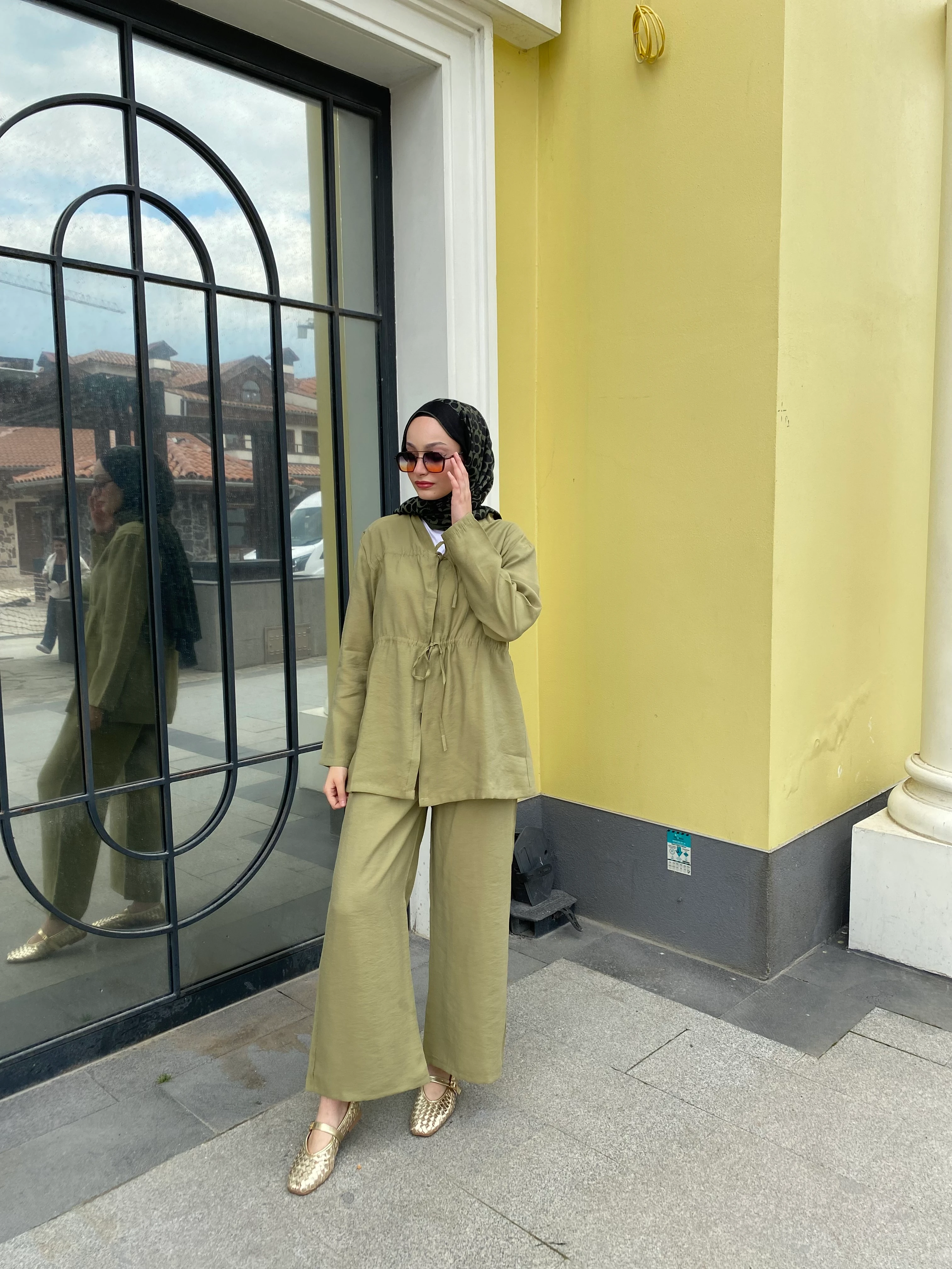 Modal Ketty Takım Yeşil