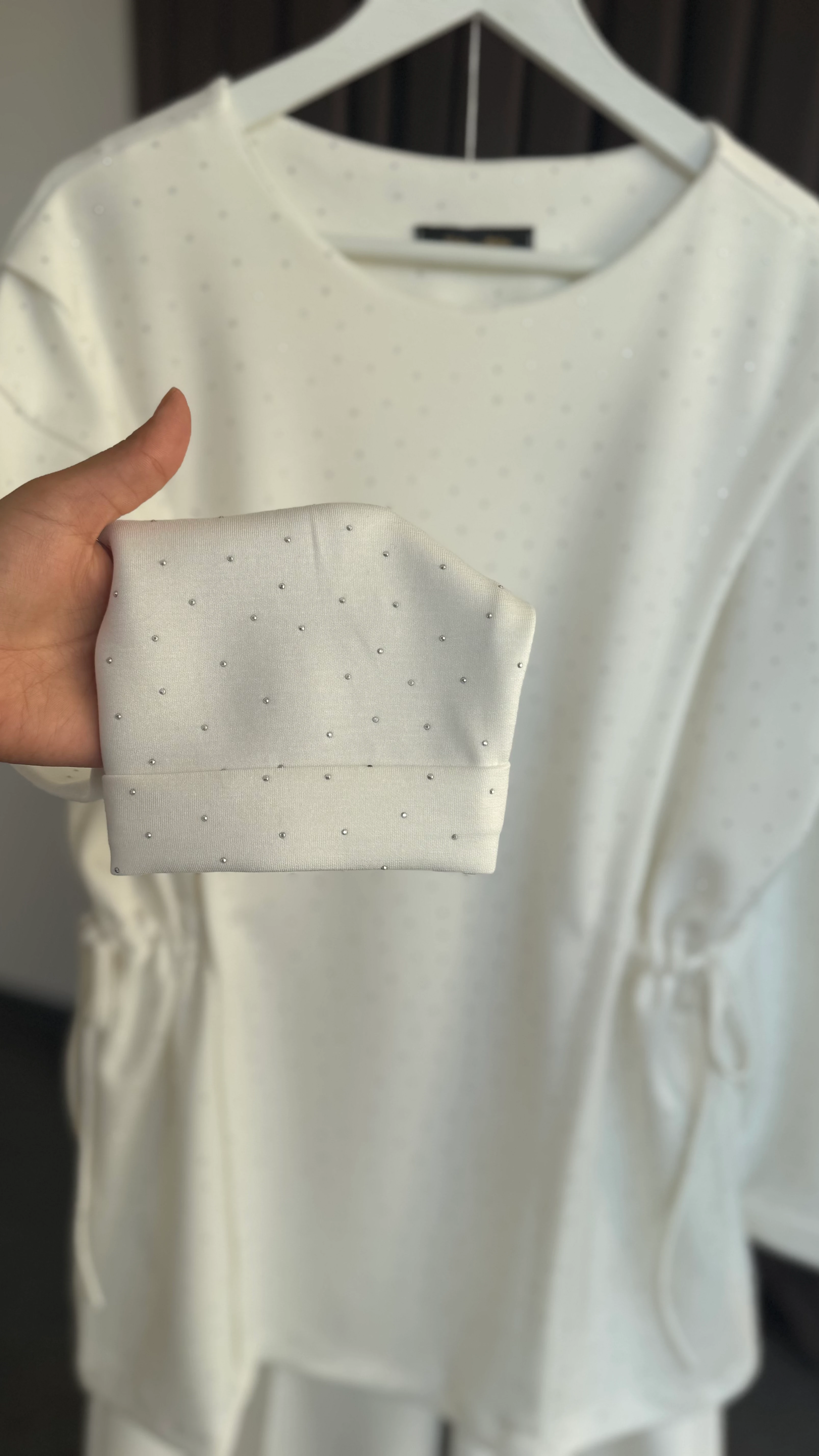 Diamond oysh takım Beyaz