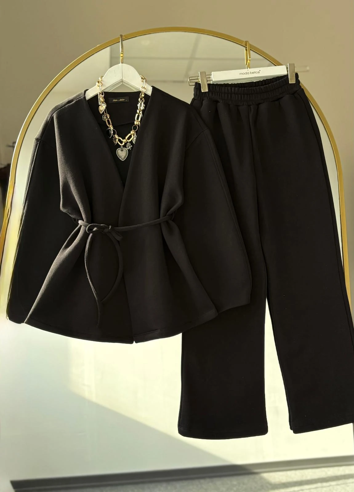 Layla 3 iplik takım SİYAH