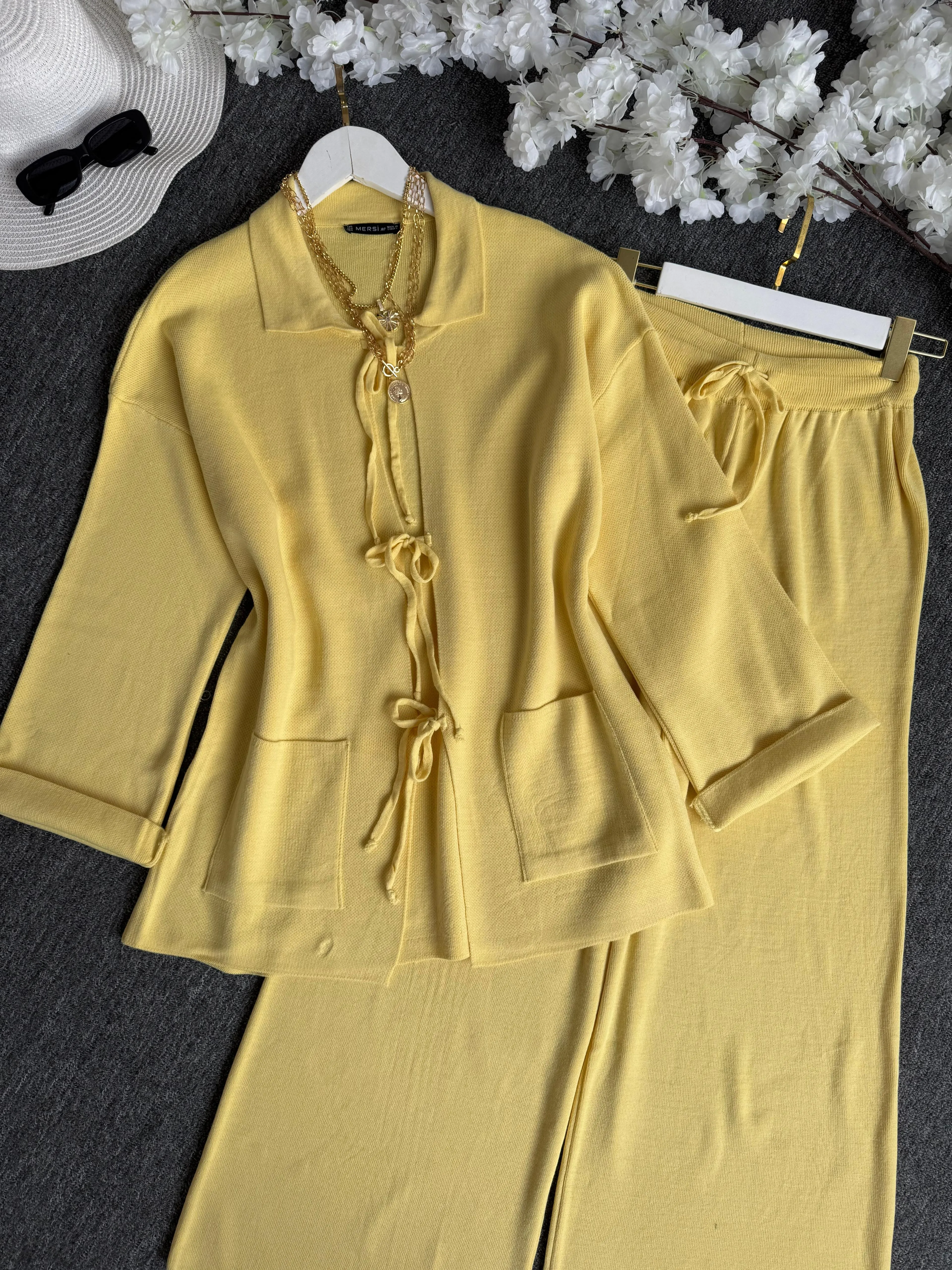Deniz triko takım standart Sarı