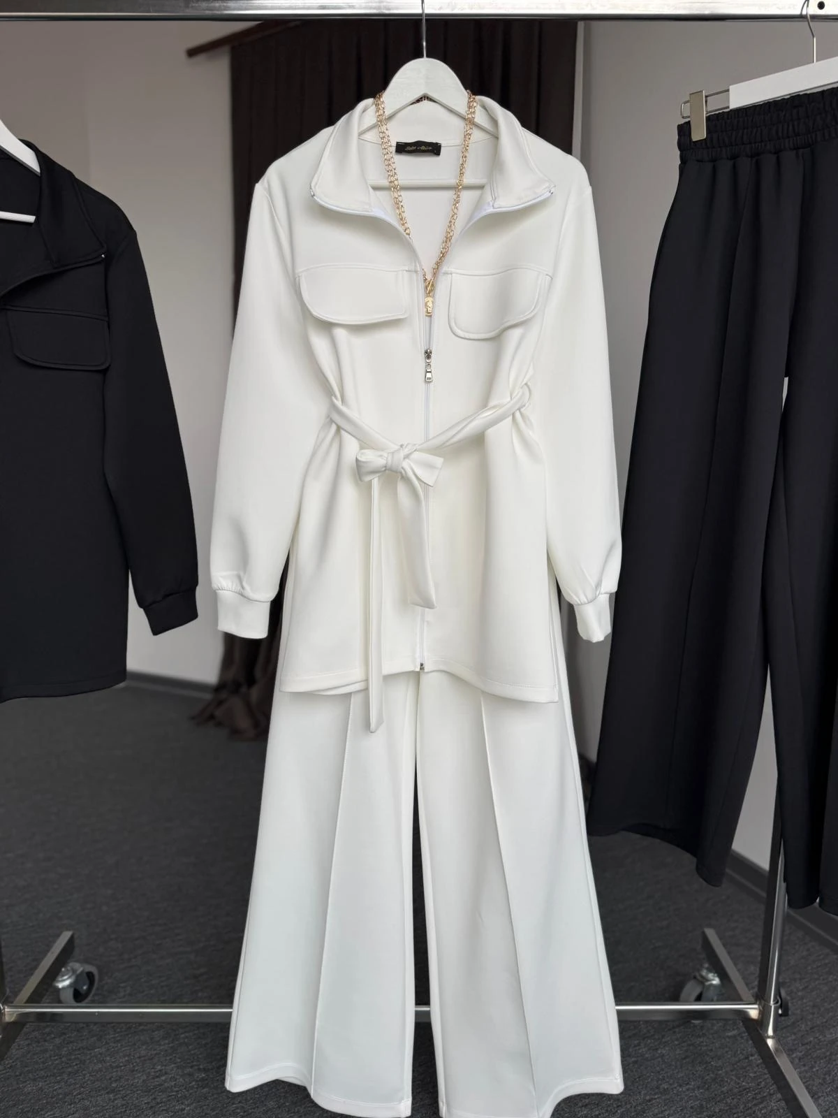 Lena scuba takım Beyaz