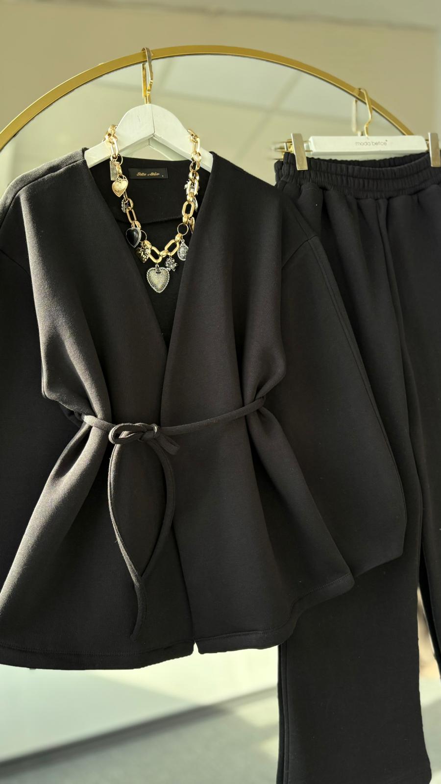 Layla 3 iplik takım SİYAH