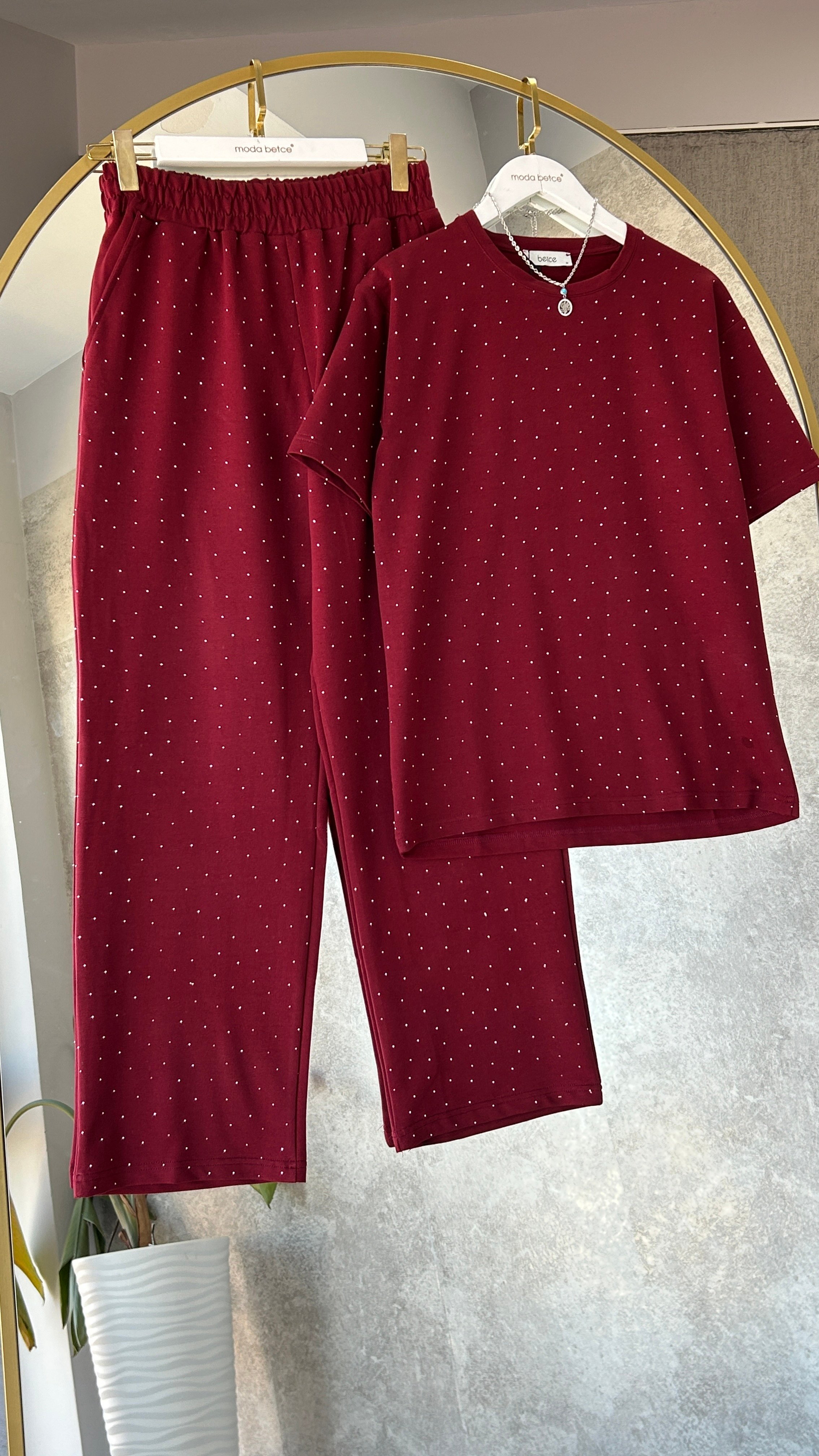 Mira Diamond Tshirt Pantolon Takım