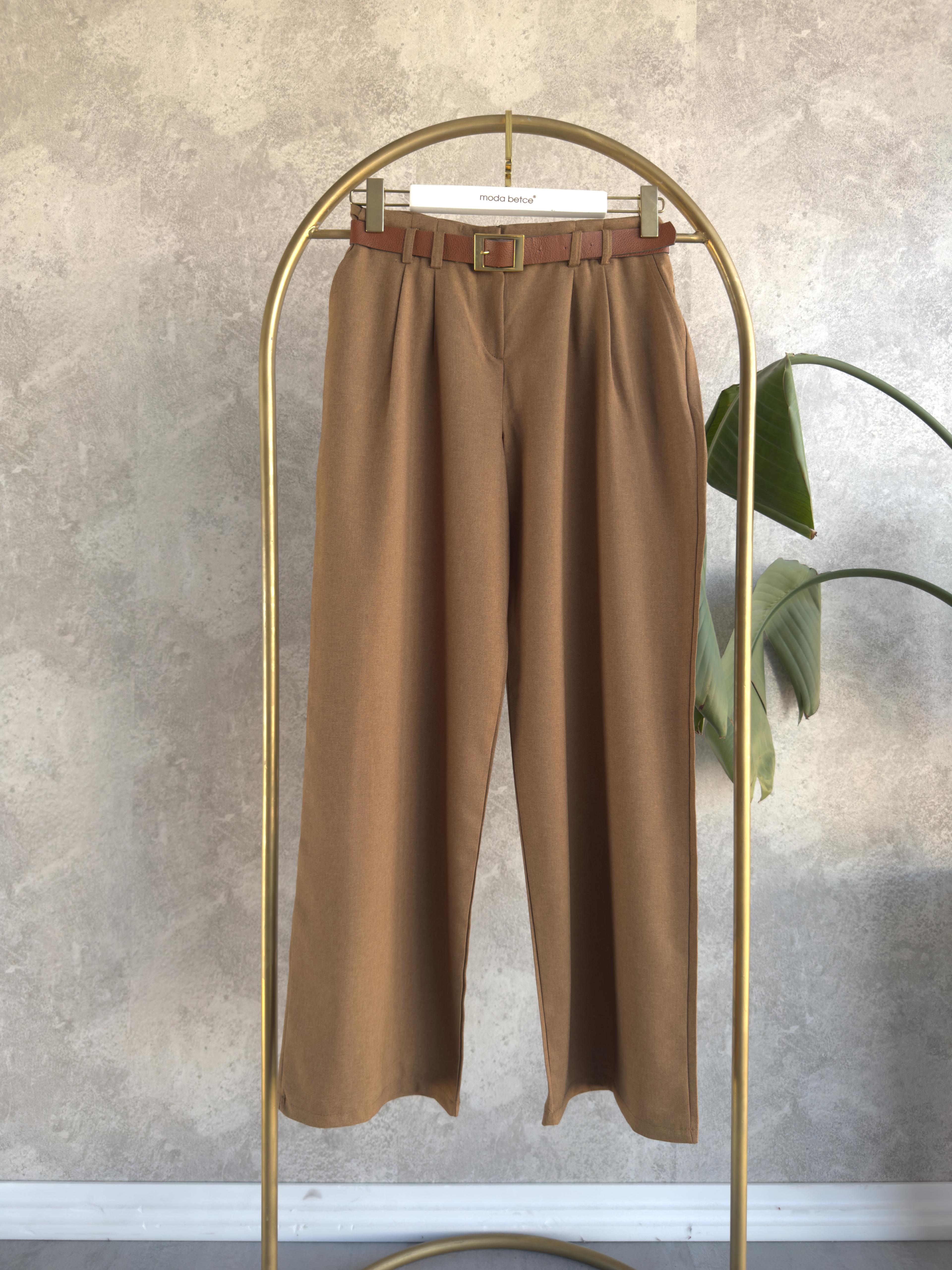 PİNTEREST PANTOLON CAMEL