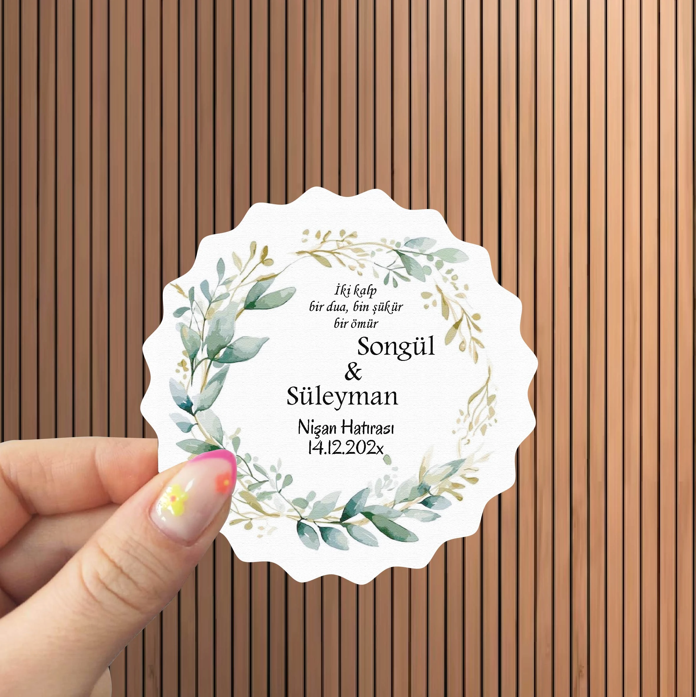 Ahşap Magnet 10 Adet