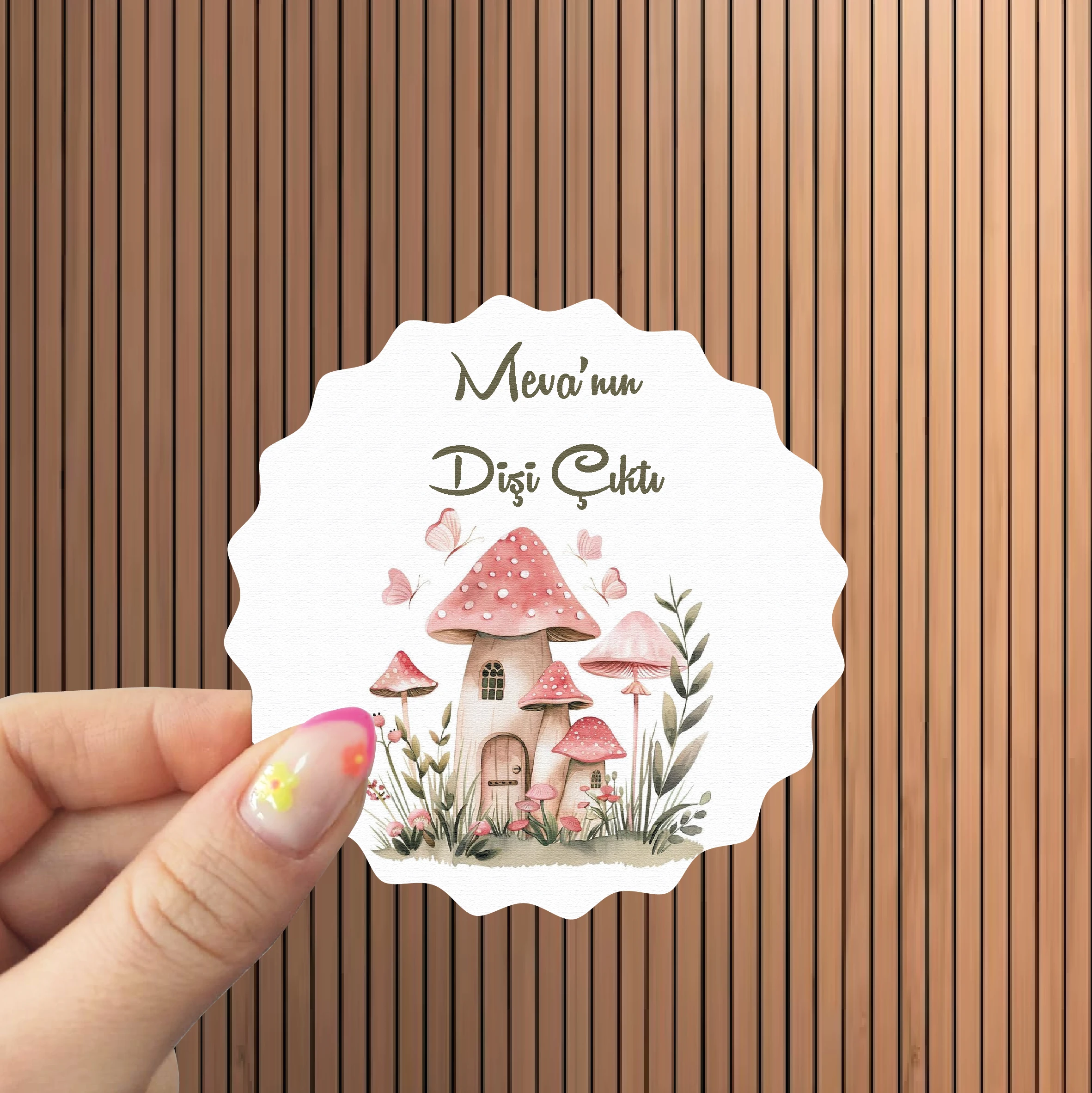 Ahşap Magnet 10 Adet