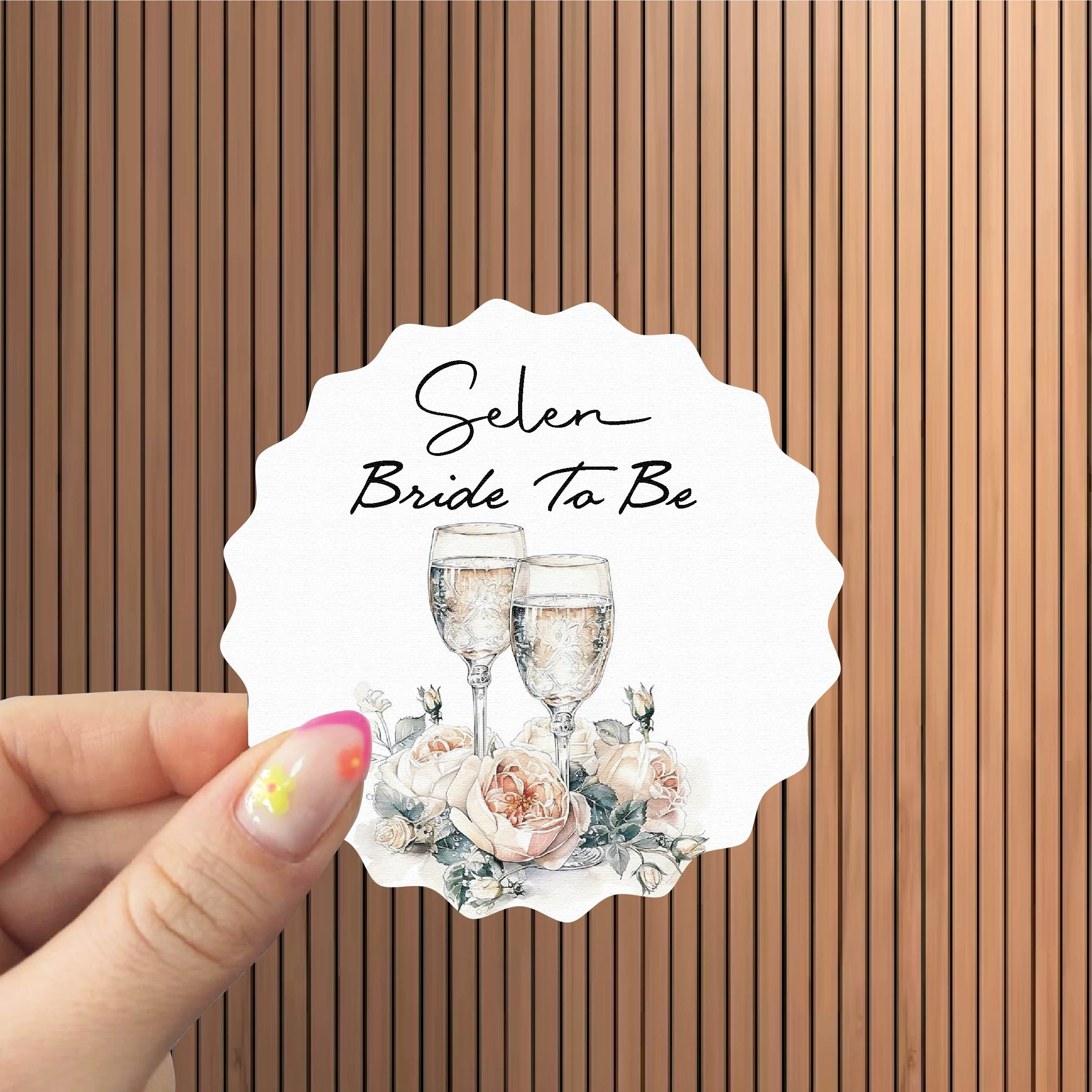 Ahşap Magnet 10 Adet