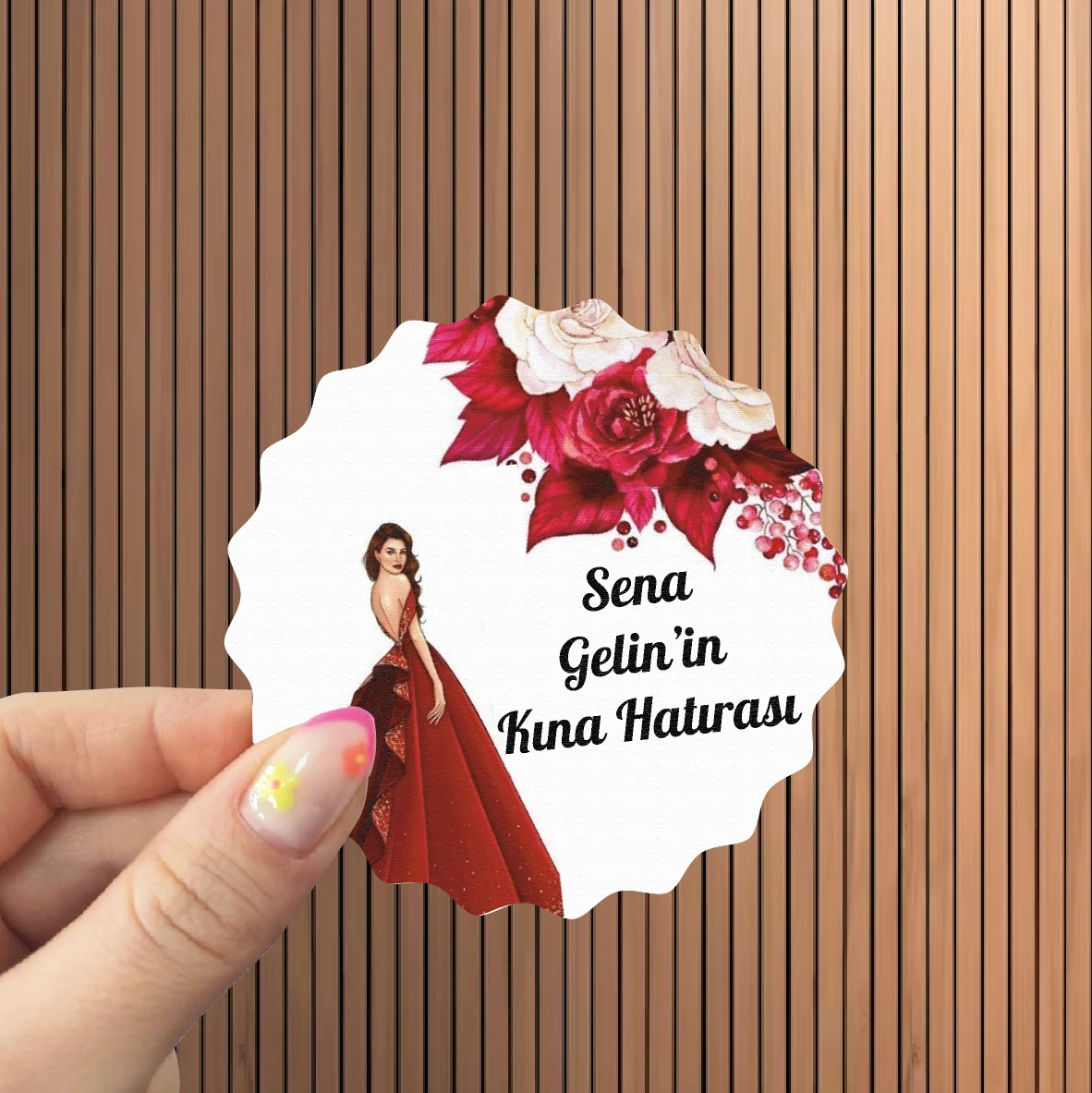 Ahşap Magnet 25 Adet