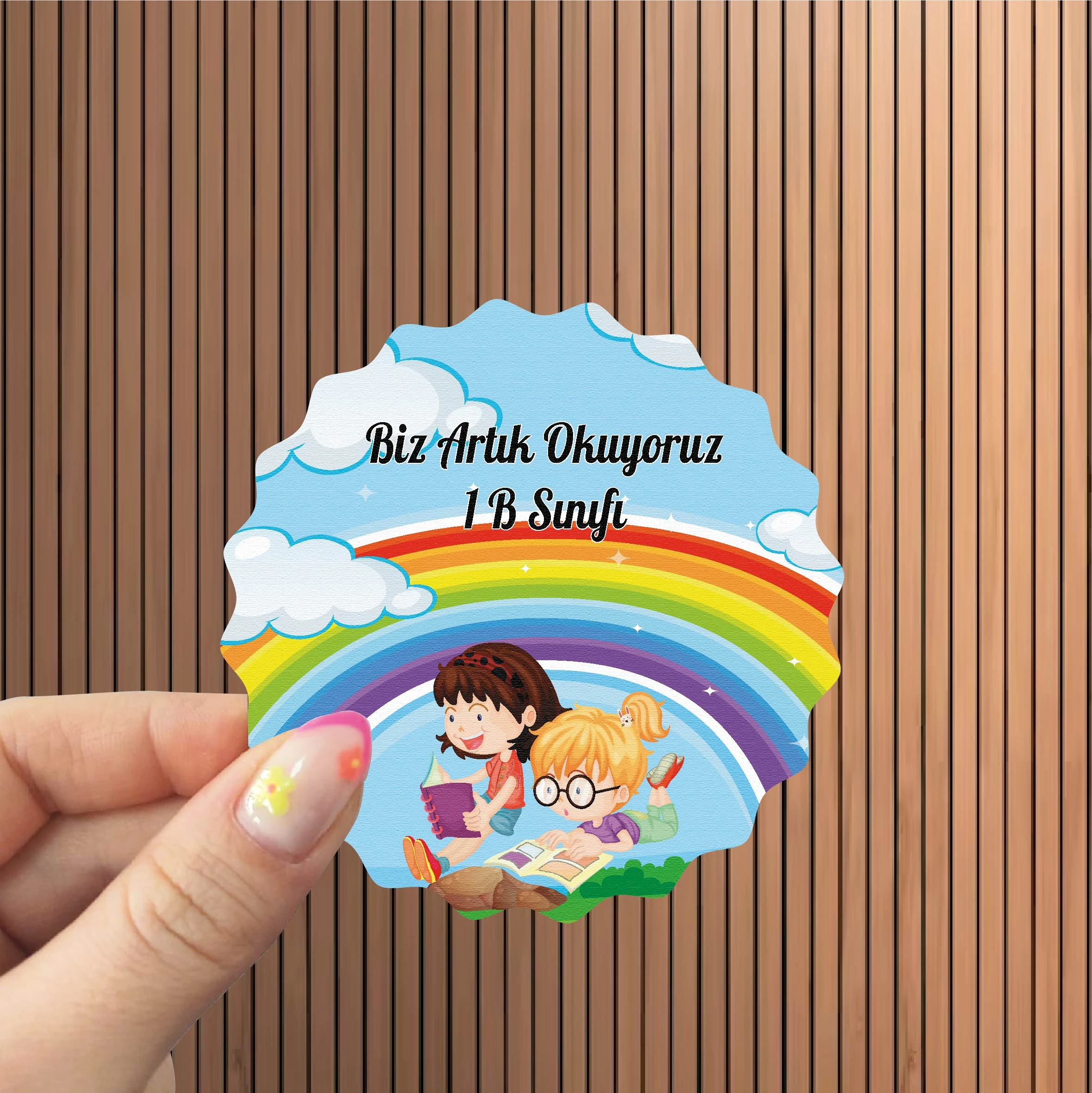 Ahşap Magnet 10 Adet