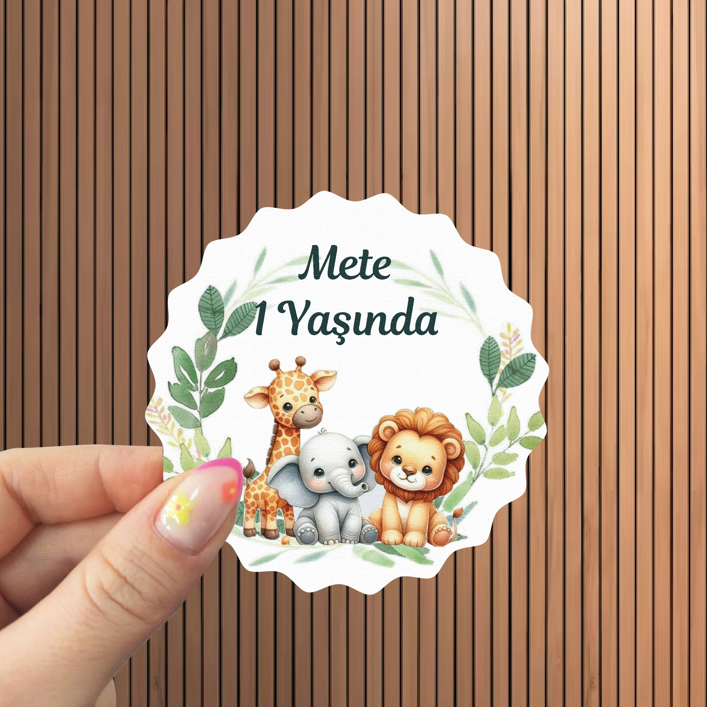 Ahşap Magnet 25 Adet