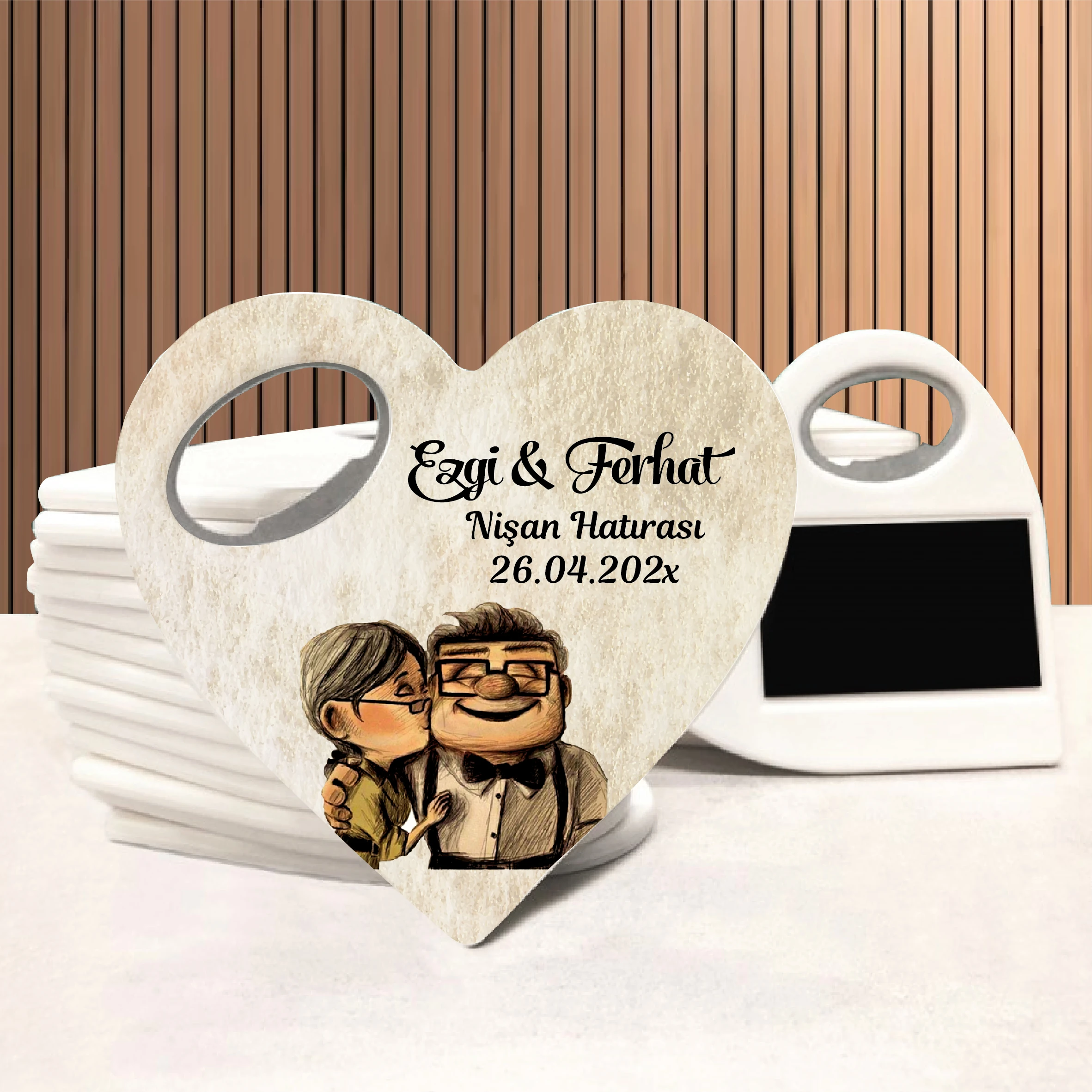 Kalp Açacak Magnet 10 Adet