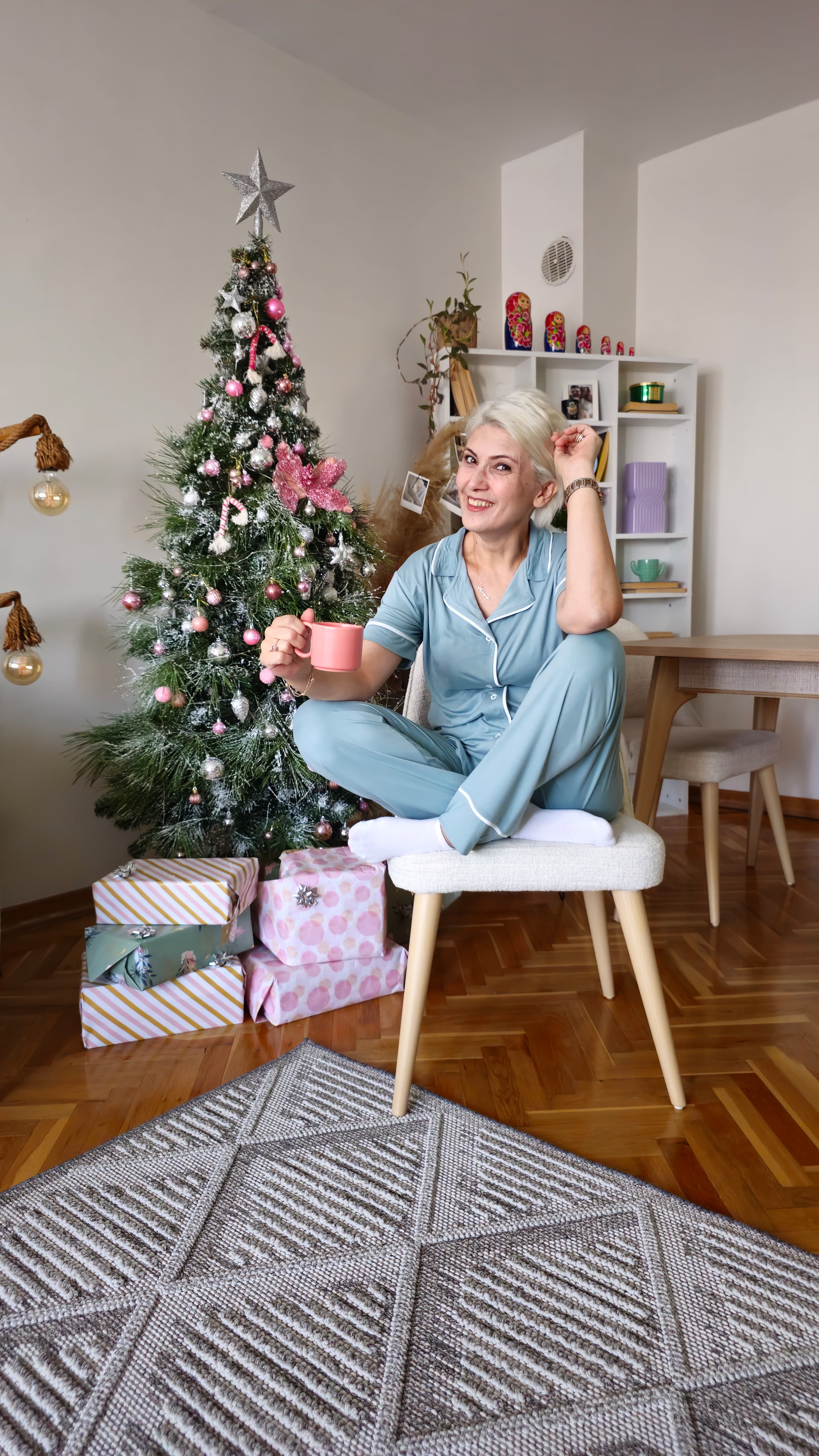 Bambu Mint Yeşil Kısa Kollu Kadın Pijama Takımı