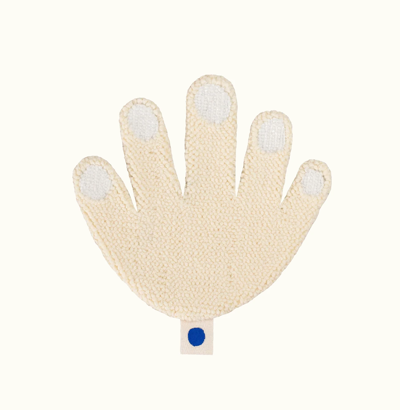 Gulyabani El Bardak ve Mum Altlığı - Krem