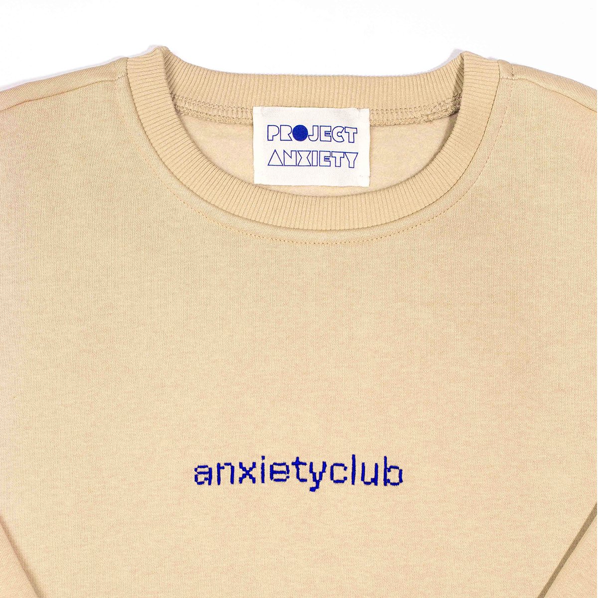 Anxietyclub Nakışlı Sweatshirt