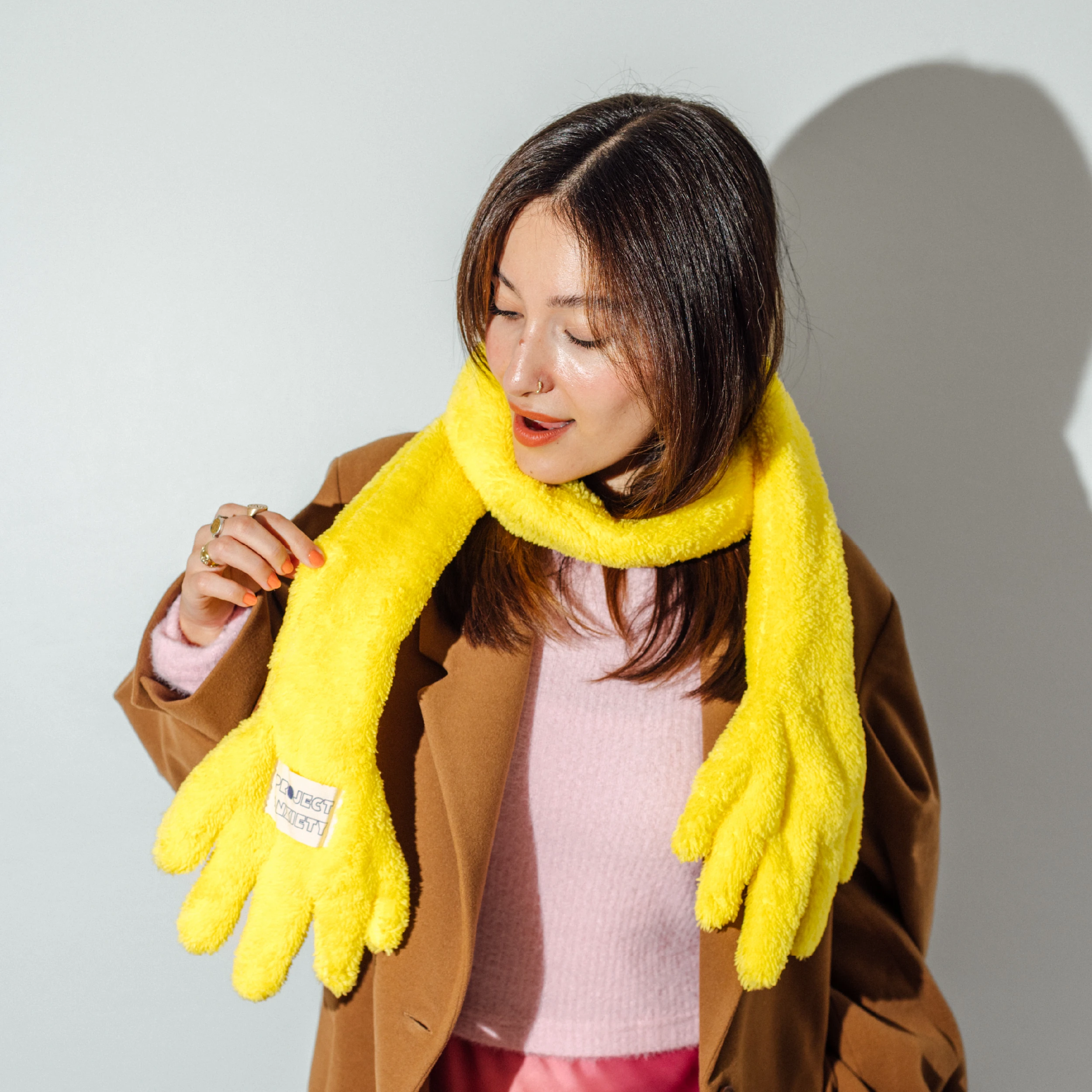 Gulyabani El Atkı - Sarı