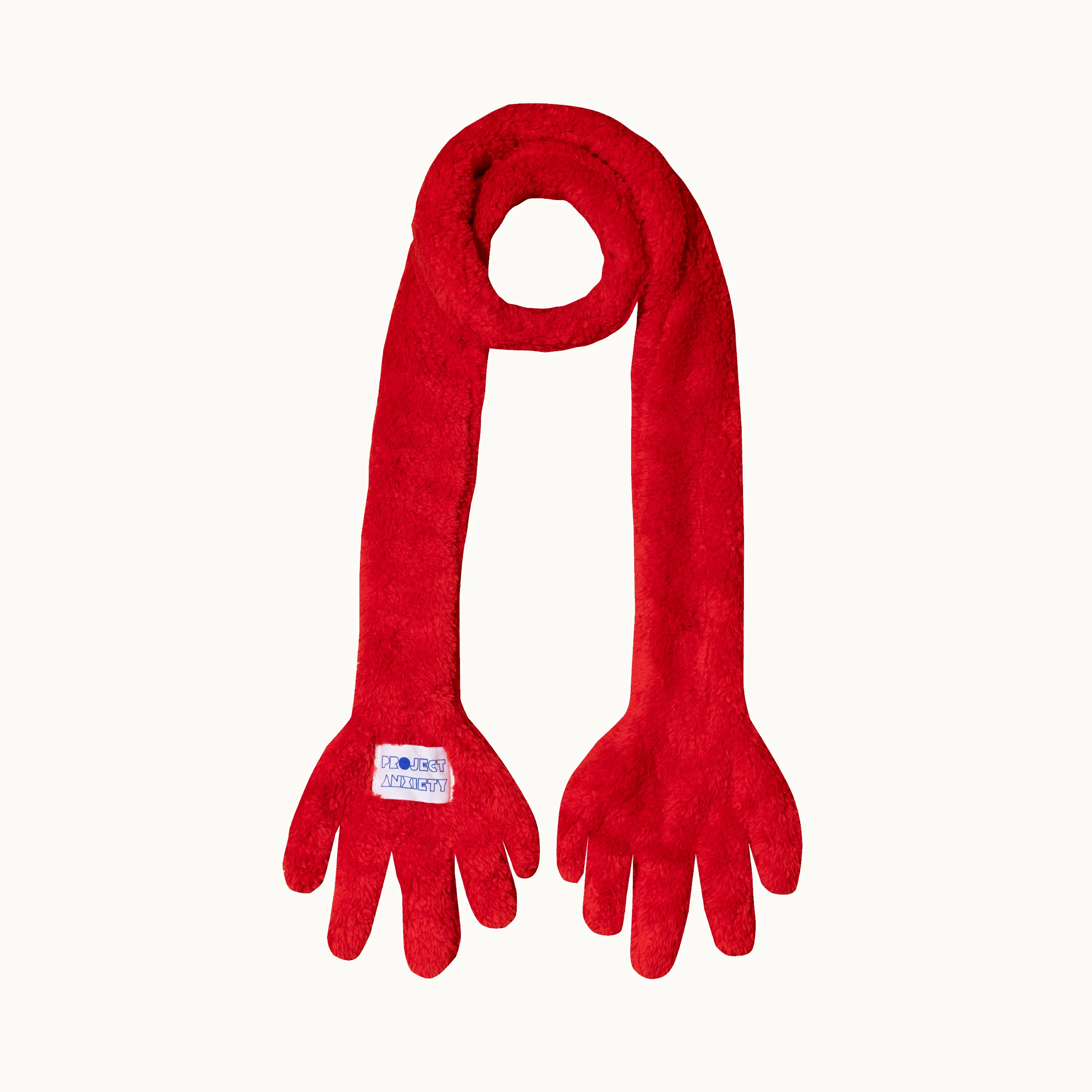 Gulyabani El Atkı - Kırmızı