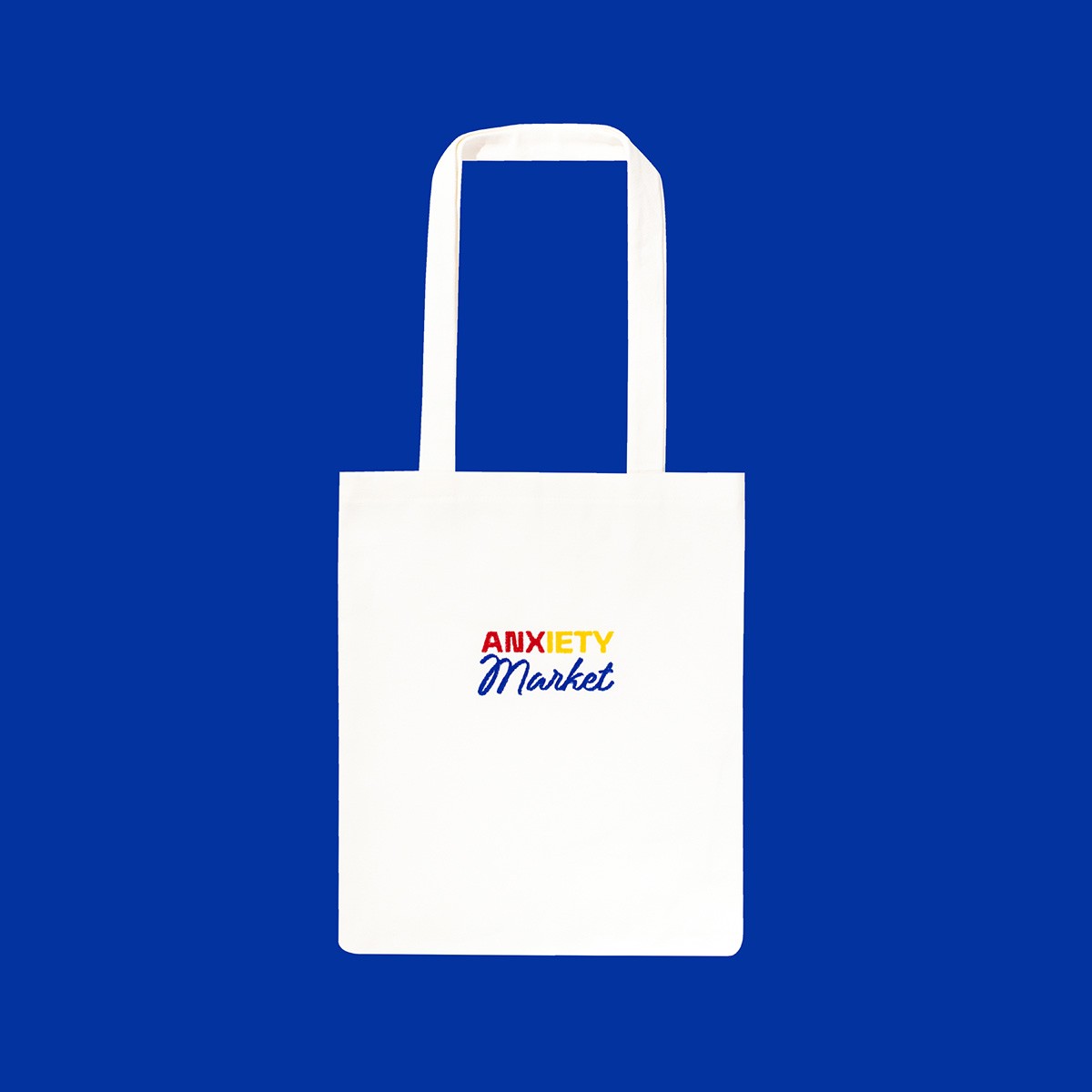 Anxiety Market Nakışlı Tote Bag