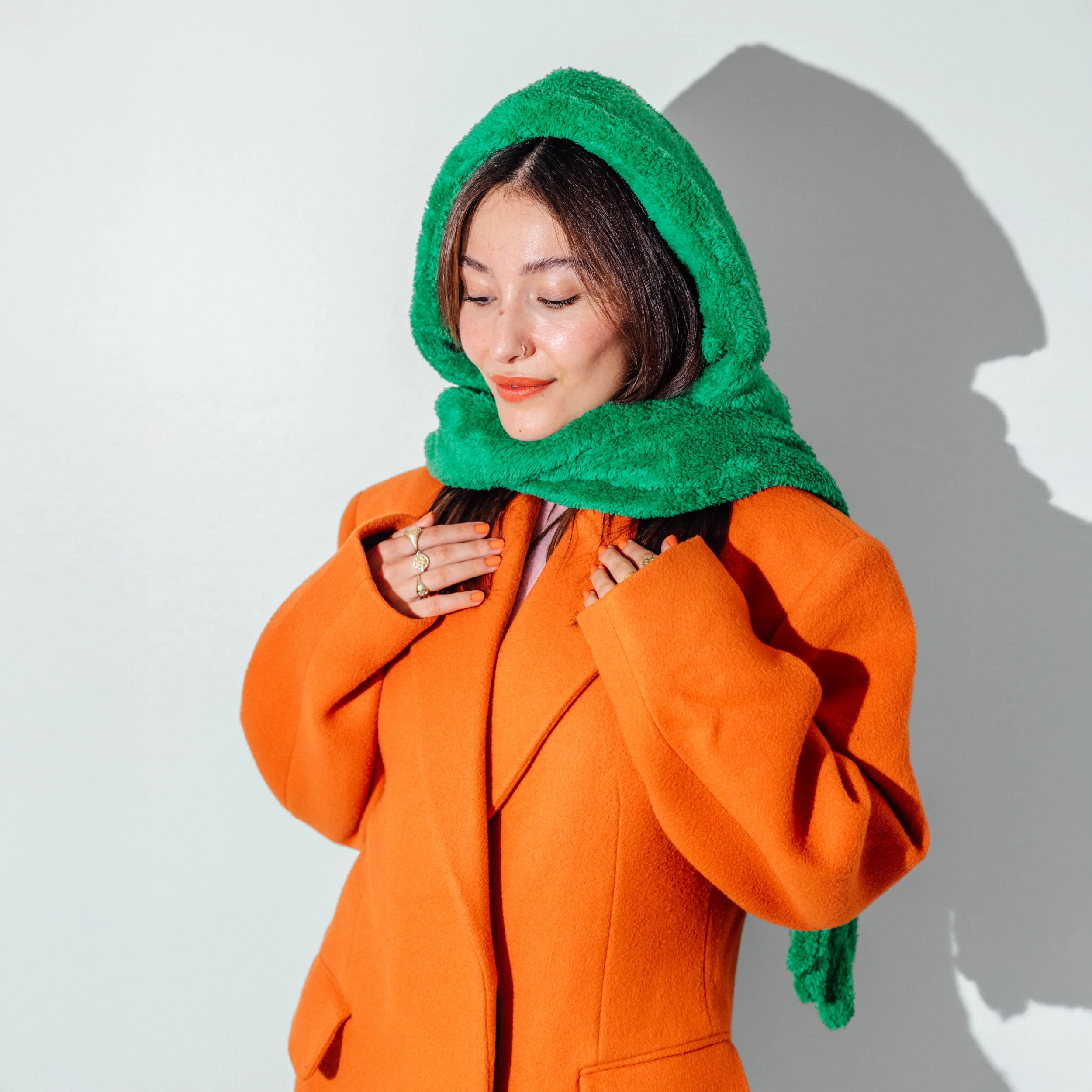 Gulyabani El Atkı / Balaclava - Yeşil