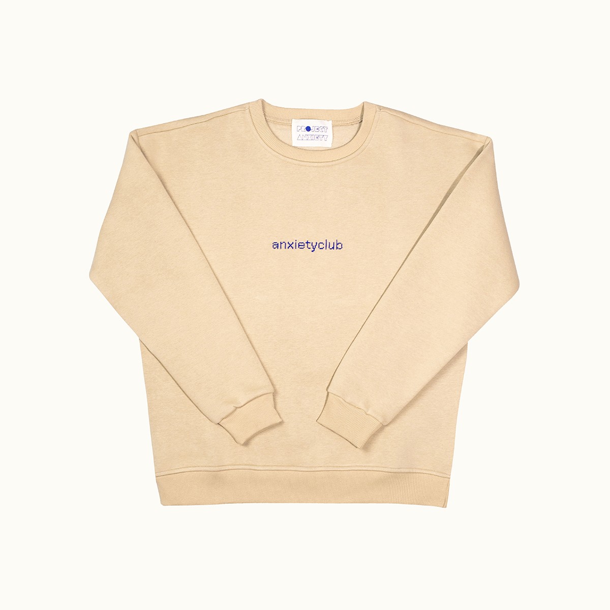 Anxietyclub Nakışlı Sweatshirt